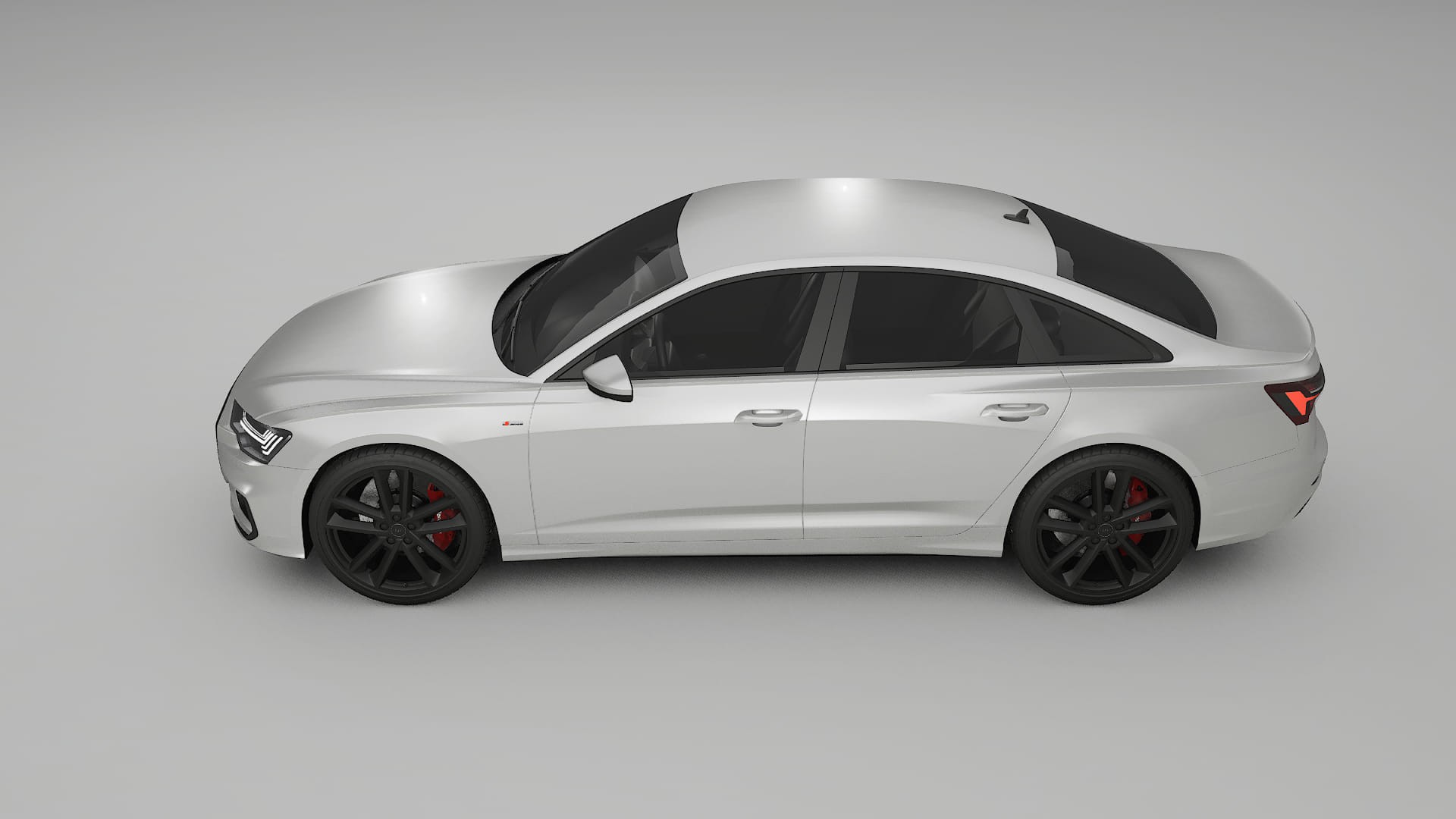 Audi A6 S Line C8 TPU Lackskyddsfilm | PEARL Färgskiftande PPF – Komplett Förskuret Kit