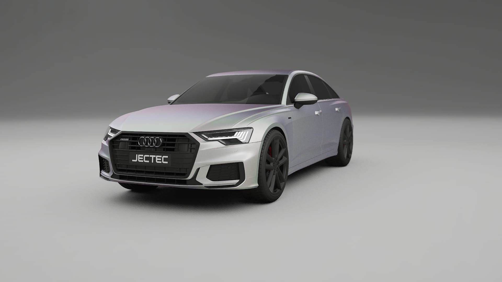 Audi A6 S Line C8 TPU Lackskyddsfilm | NEBULA Färgskiftande PPF – Komplett Förskuret Kit