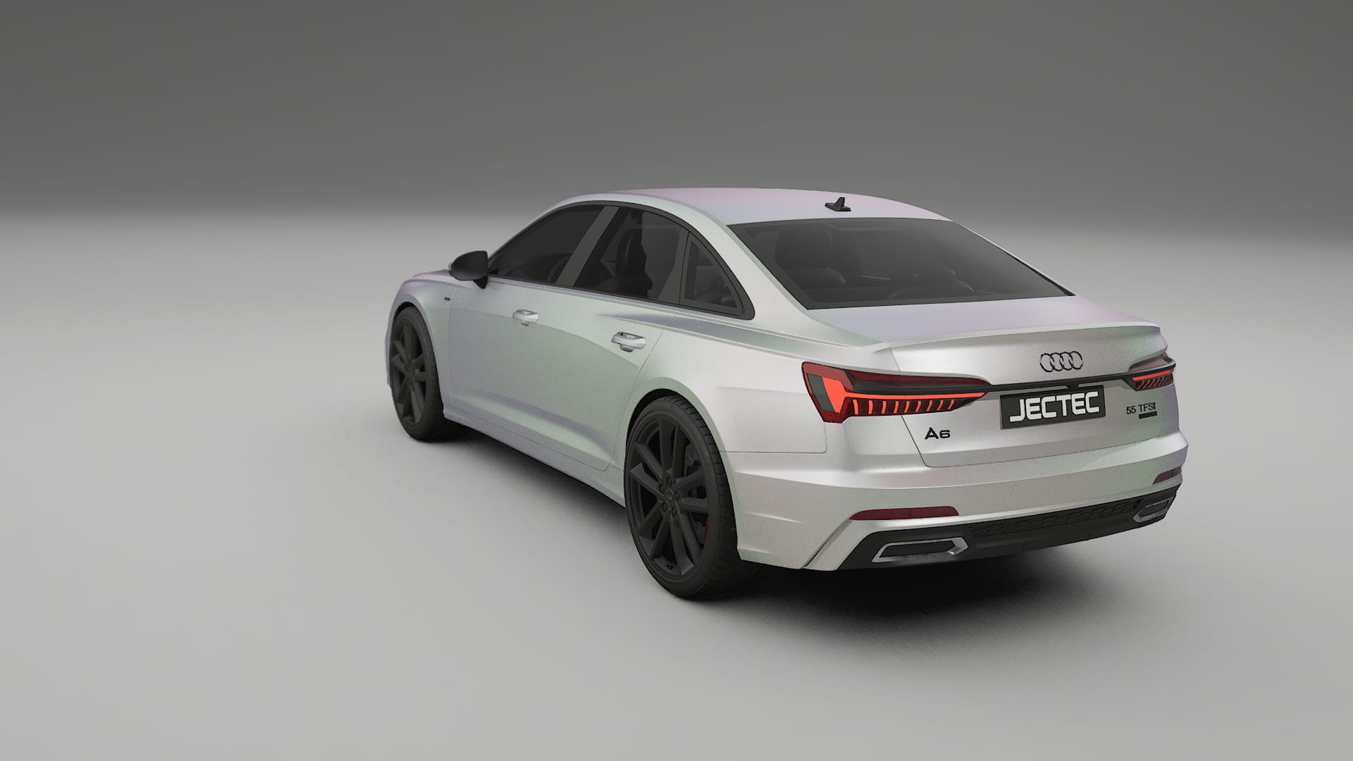 Audi A6 S Line C8 TPU Lackskyddsfilm | NEBULA Färgskiftande PPF – Komplett Förskuret Kit