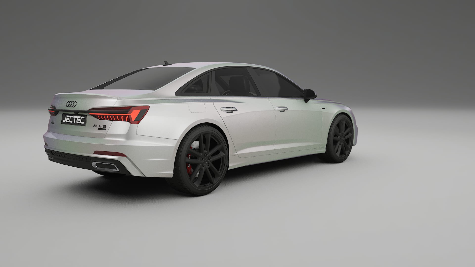 Audi A6 S Line C8 TPU Lackskyddsfilm | NEBULA Färgskiftande PPF – Komplett Förskuret Kit