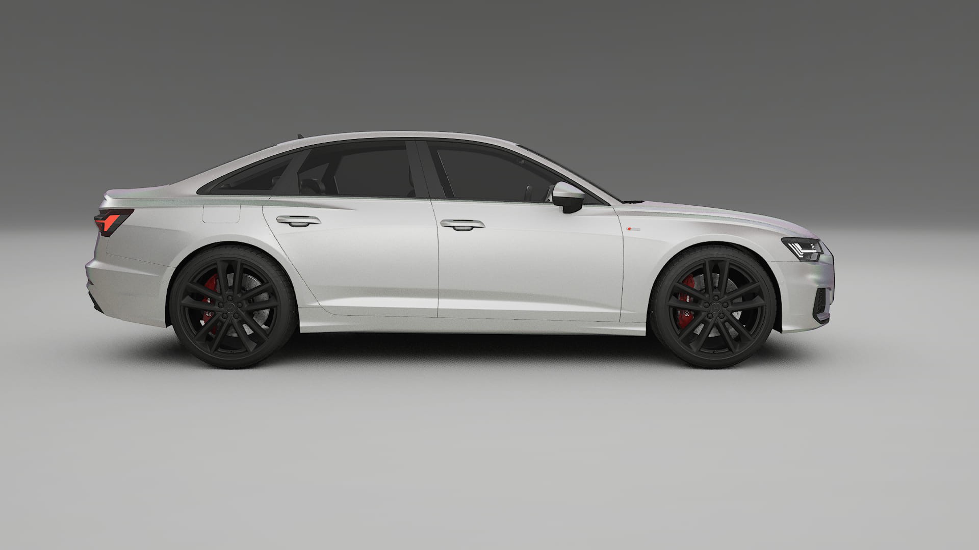 Audi A6 S Line C8 TPU Lackskyddsfilm | NEBULA Färgskiftande PPF – Komplett Förskuret Kit