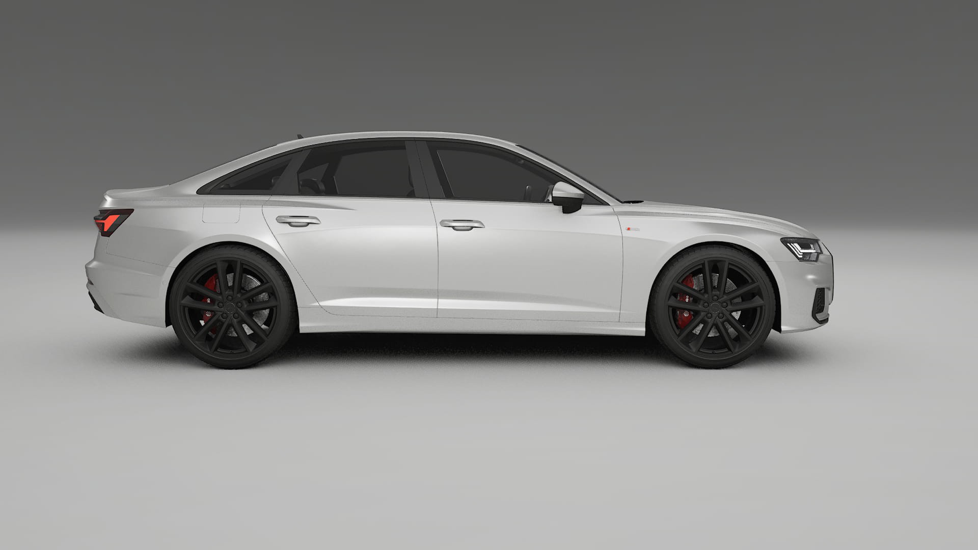 Audi A6 S Line C8 TPU Lackskyddsfilm | OPAL Färgskiftande PPF – Komplett Förskuret Kit