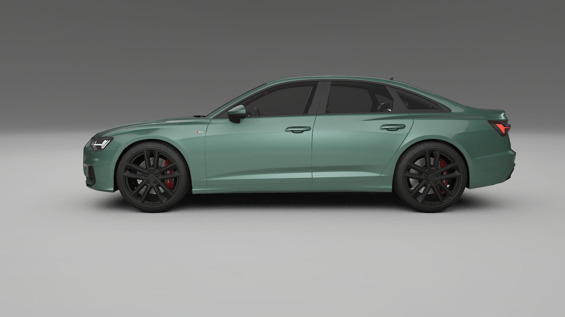 Audi A6 S Line C8 TPU Lackskyddsfilm | EVERGREEN Färgskiftande PPF – Komplett Förskuret Kit