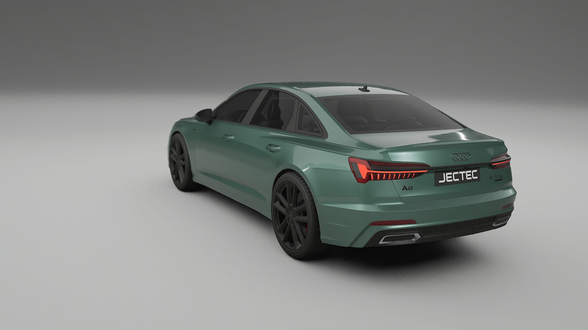 Audi A6 S Line C8 TPU Lackskyddsfilm | EVERGREEN Färgskiftande PPF – Komplett Förskuret Kit