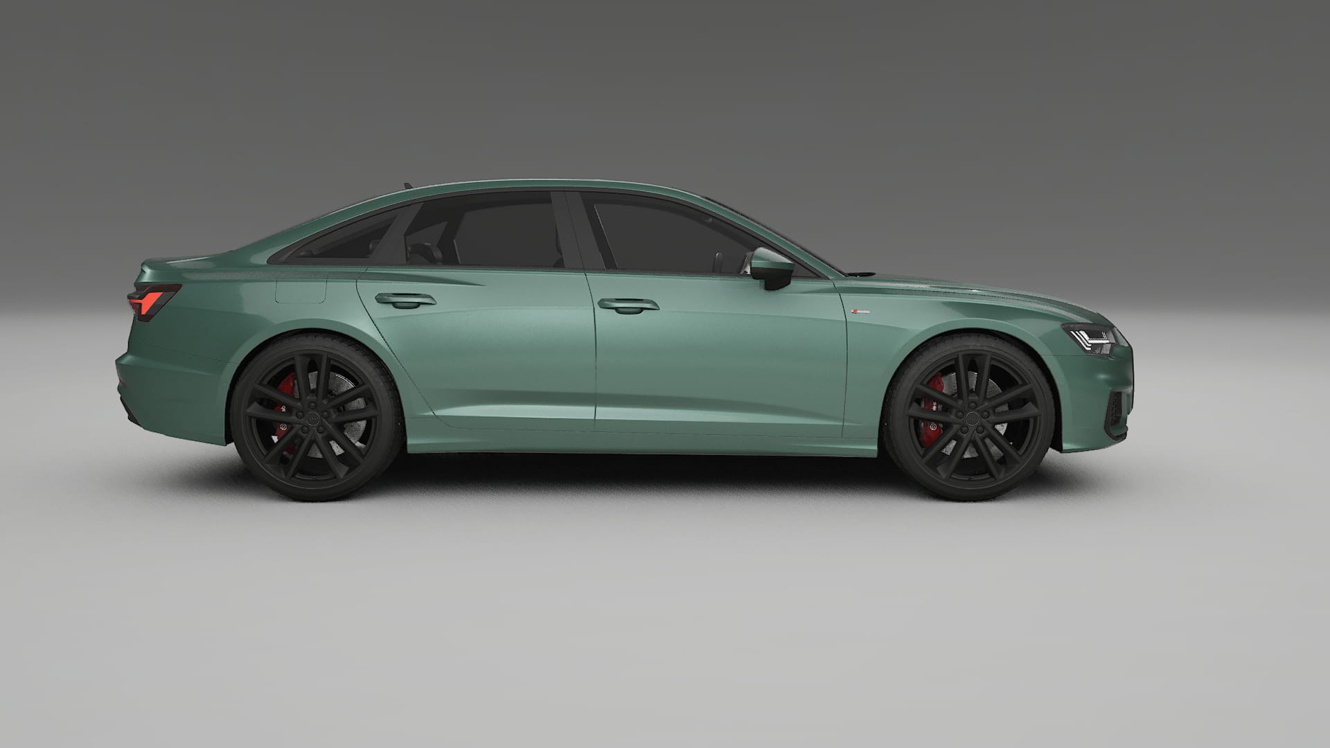 Audi A6 S Line C8 TPU Lackskyddsfilm | EVERGREEN Färgskiftande PPF – Komplett Förskuret Kit