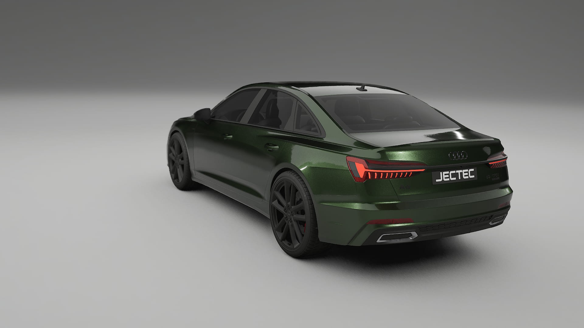 Audi A6 S Line C8 TPU Lackskyddsfilm | LAGOON Färgskiftande PPF – Komplett Förskuret Kit