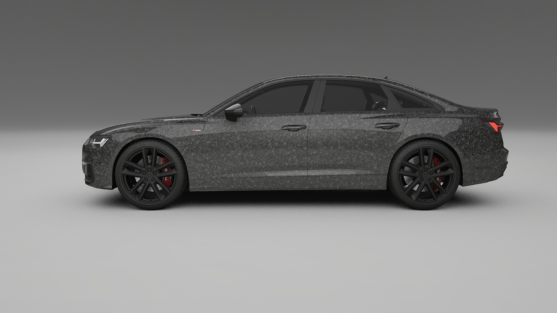 Audi A6 S Line C8 TPU Lackskyddsfilm | FORGED S Färgskiftande PPF – Komplett Förskuret Kit