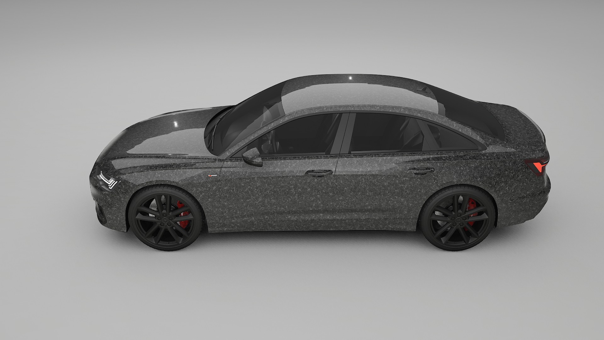 Audi A6 S Line C8 TPU Lackskyddsfilm | FORGED S Färgskiftande PPF – Komplett Förskuret Kit