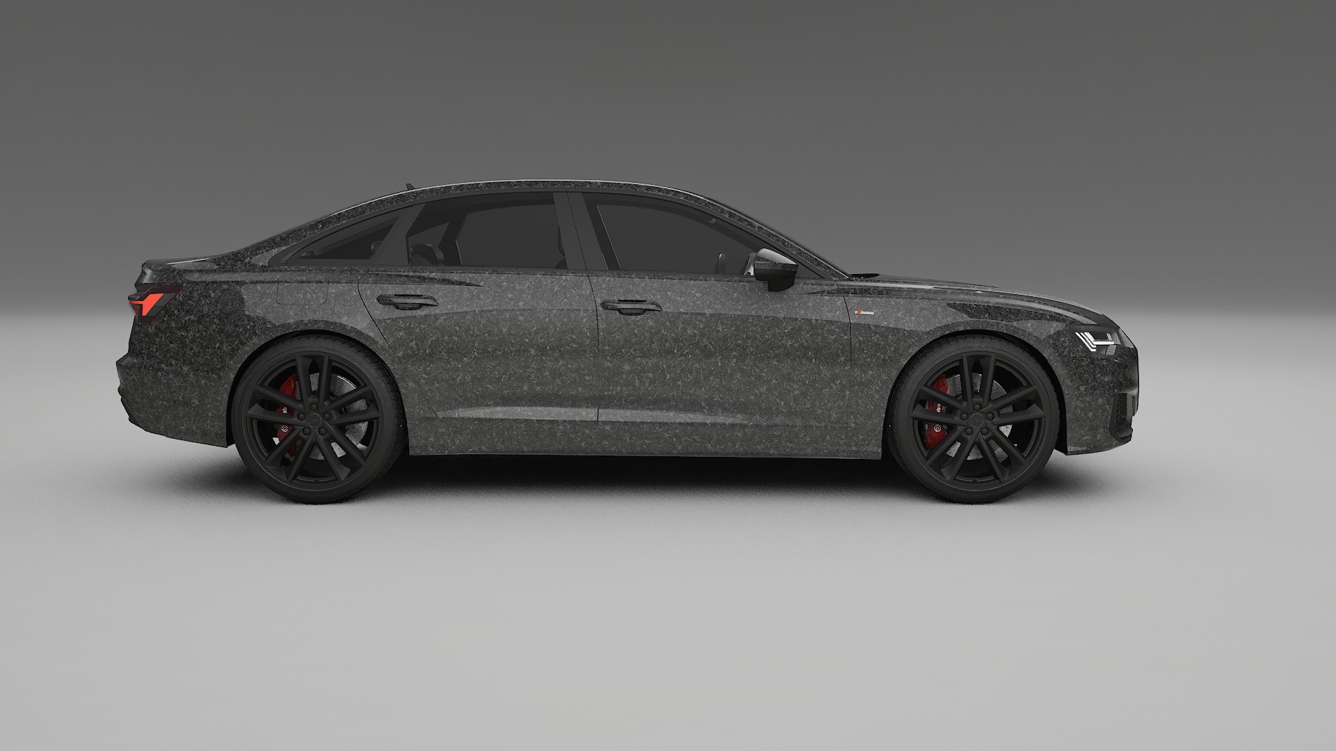 Audi A6 S Line C8 TPU Lackskyddsfilm | FORGED S Färgskiftande PPF – Komplett Förskuret Kit