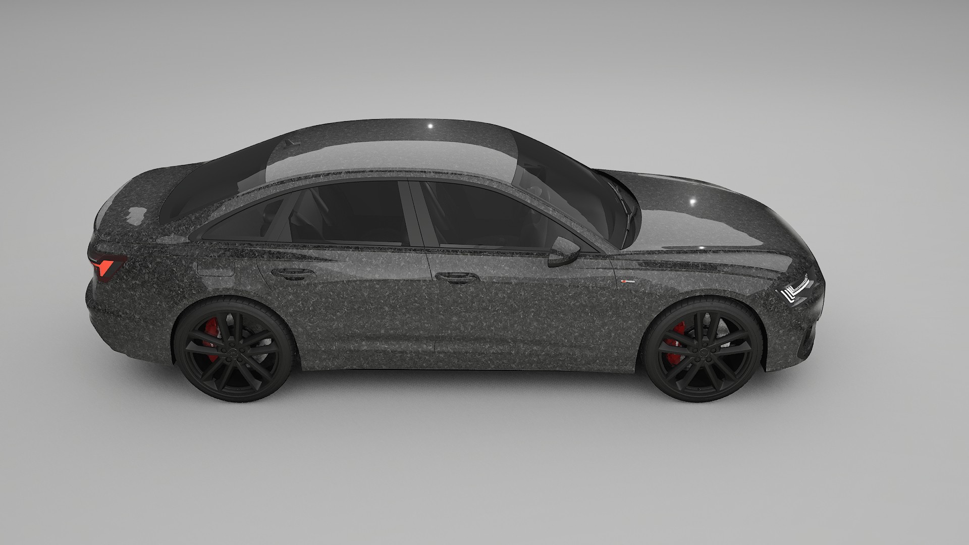 Audi A6 S Line C8 TPU Lackskyddsfilm | FORGED S Färgskiftande PPF – Komplett Förskuret Kit