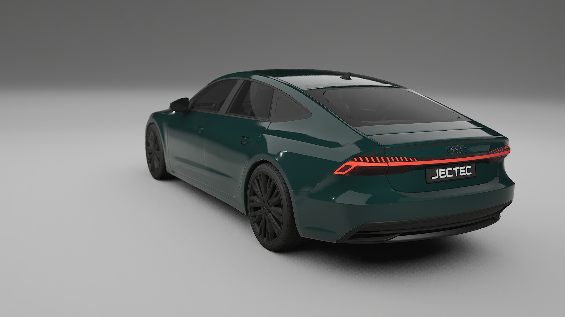 Audi A7 C8 Sportback prefacelift pre LCI TPU Lackskyddsfilm | INFERNO Färgskiftande PPF – Komplett Förskuret Kit