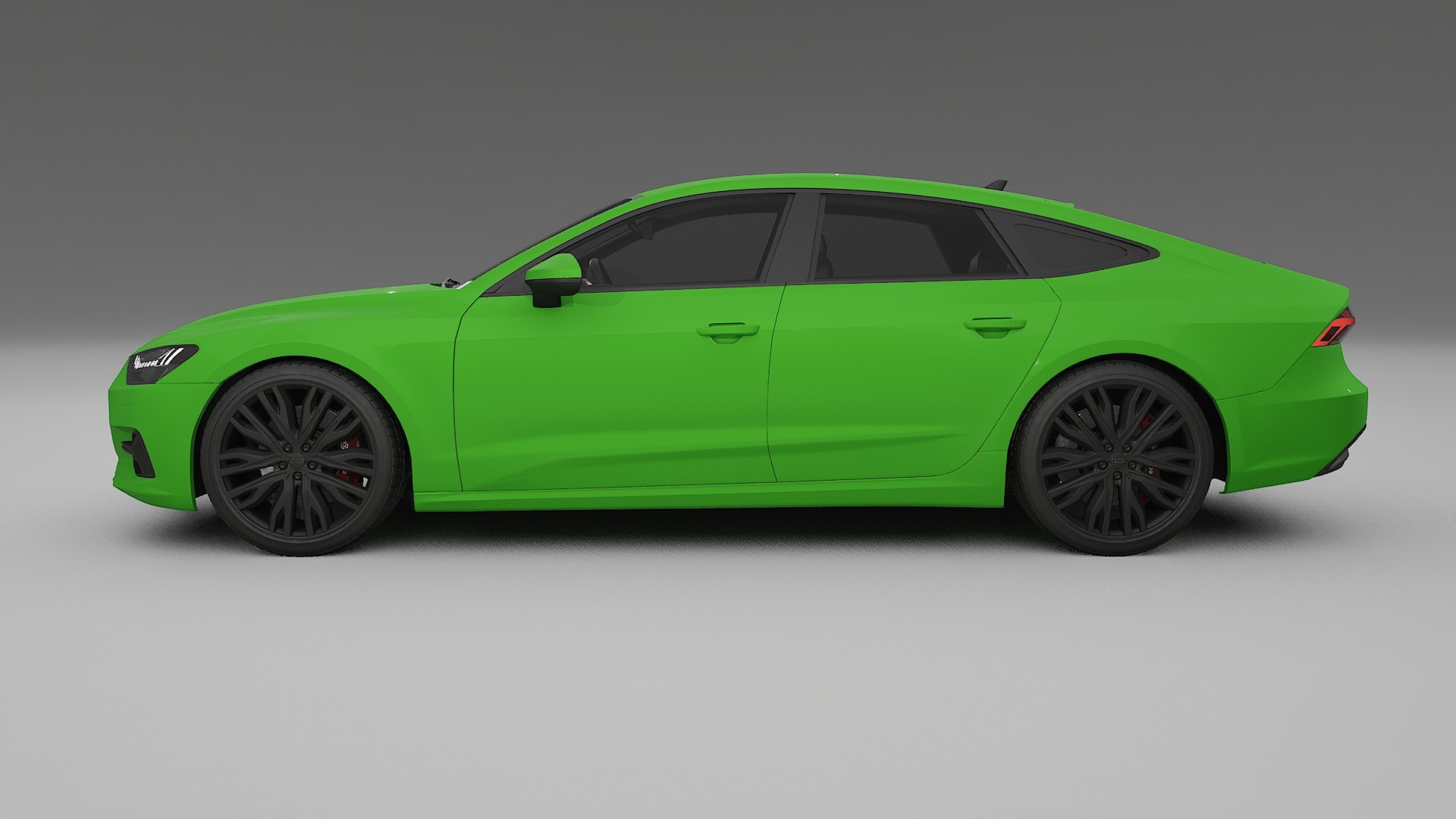 Audi A7 C8 Sportback prefacelift pre LCI TPU Lackskyddsfilm | VENOM Färgskiftande PPF – Komplett Förskuret Kit