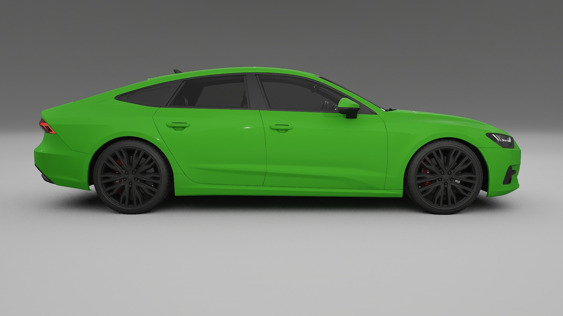 Audi A7 C8 Sportback prefacelift pre LCI TPU Lackskyddsfilm | VENOM Färgskiftande PPF – Komplett Förskuret Kit