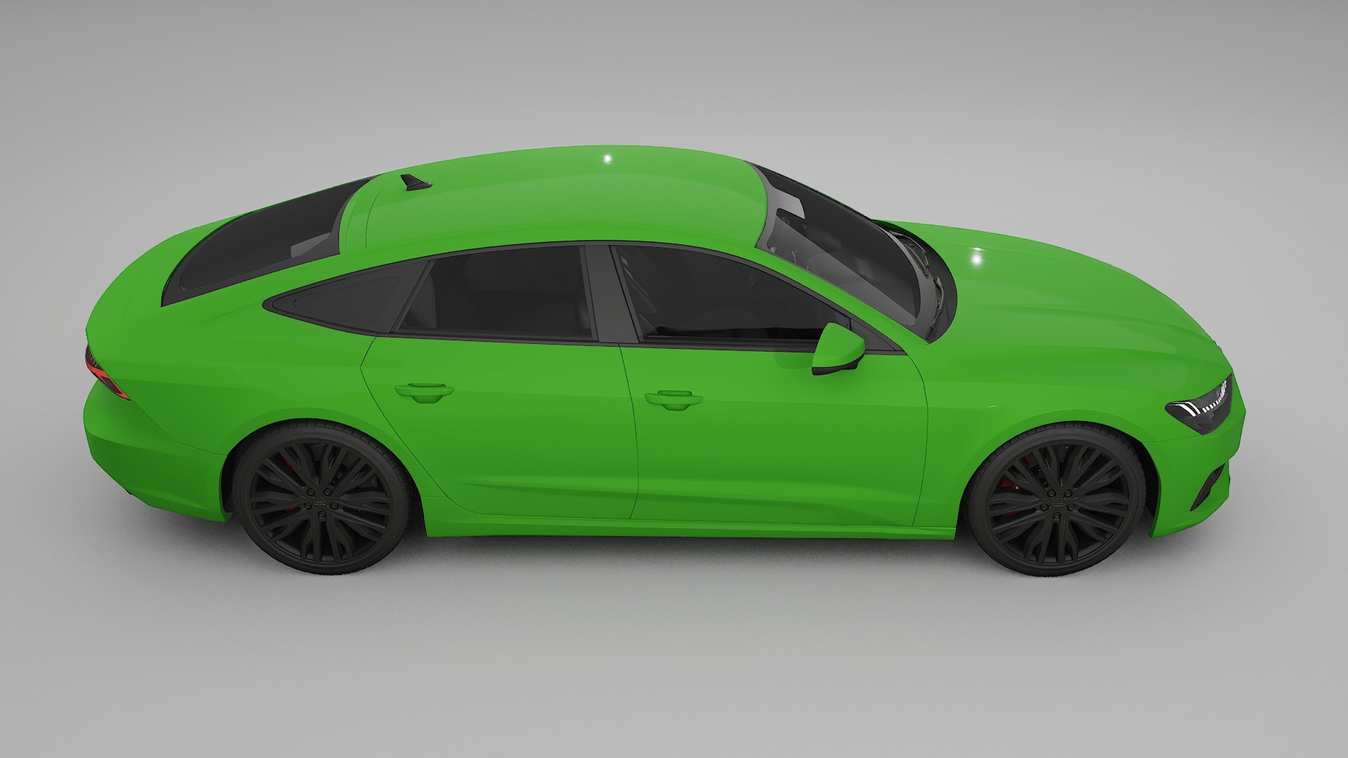 Audi A7 C8 Sportback prefacelift pre LCI TPU Lackskyddsfilm | VENOM Färgskiftande PPF – Komplett Förskuret Kit