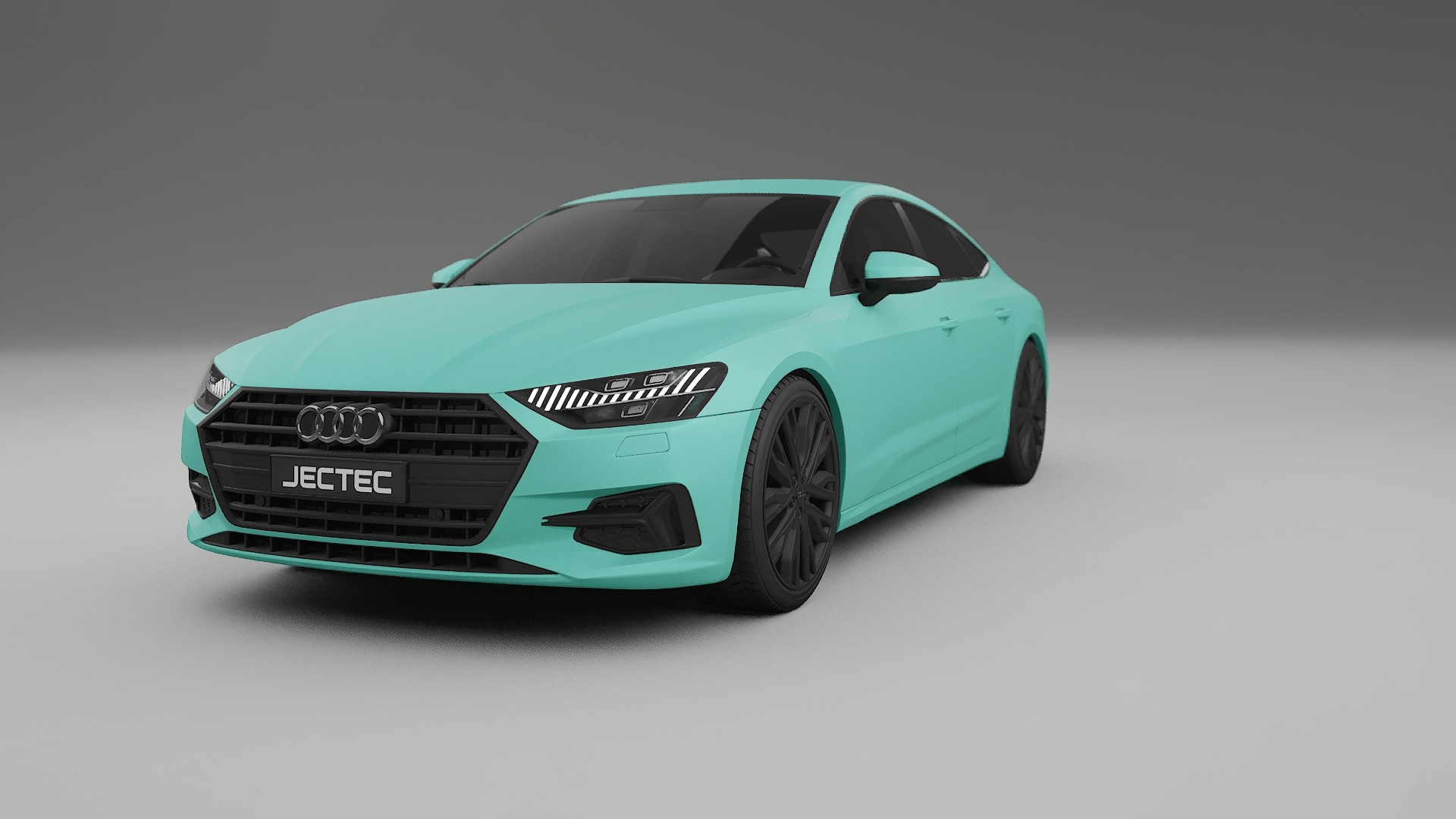 Audi A7 C8 Sportback prefacelift pre LCI TPU Lackskyddsfilm | FROST Färgskiftande PPF – Komplett Förskuret Kit