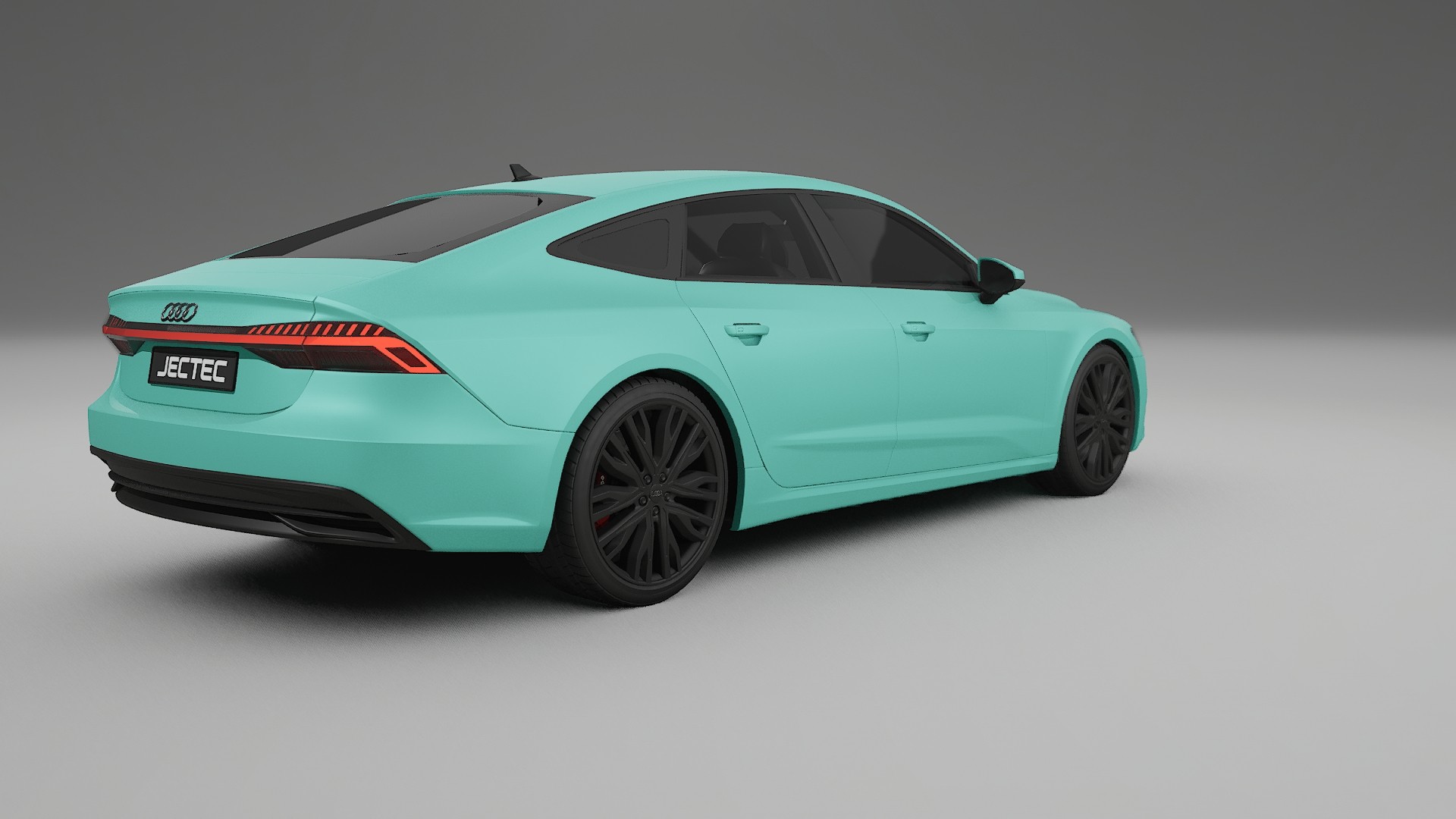 Audi A7 C8 Sportback prefacelift pre LCI TPU Lackskyddsfilm | FROST Färgskiftande PPF – Komplett Förskuret Kit