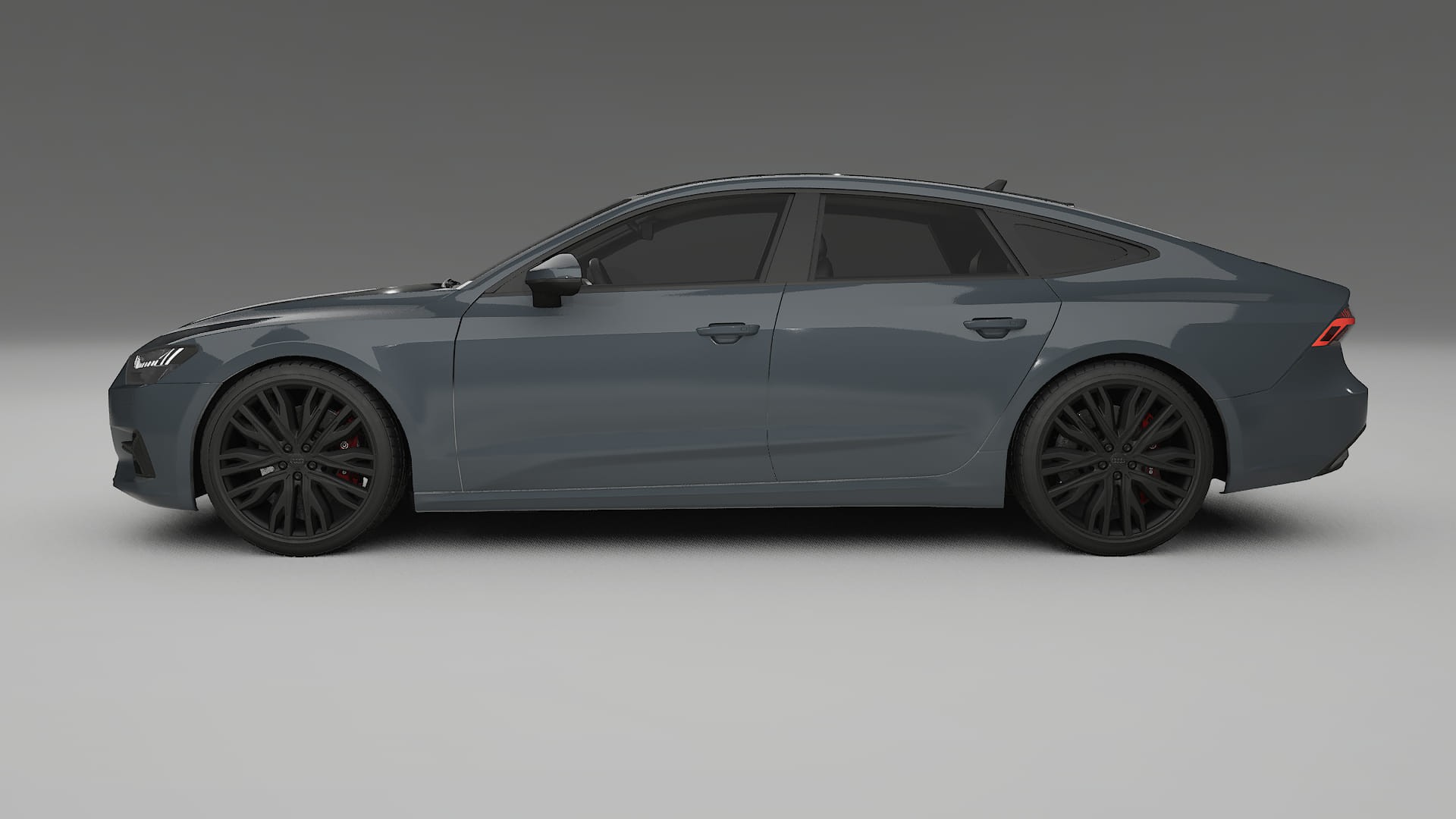 Audi A7 C8 Sportback prefacelift pre LCI TPU Lackskyddsfilm | GRANITE Färgskiftande PPF – Komplett Förskuret Kit