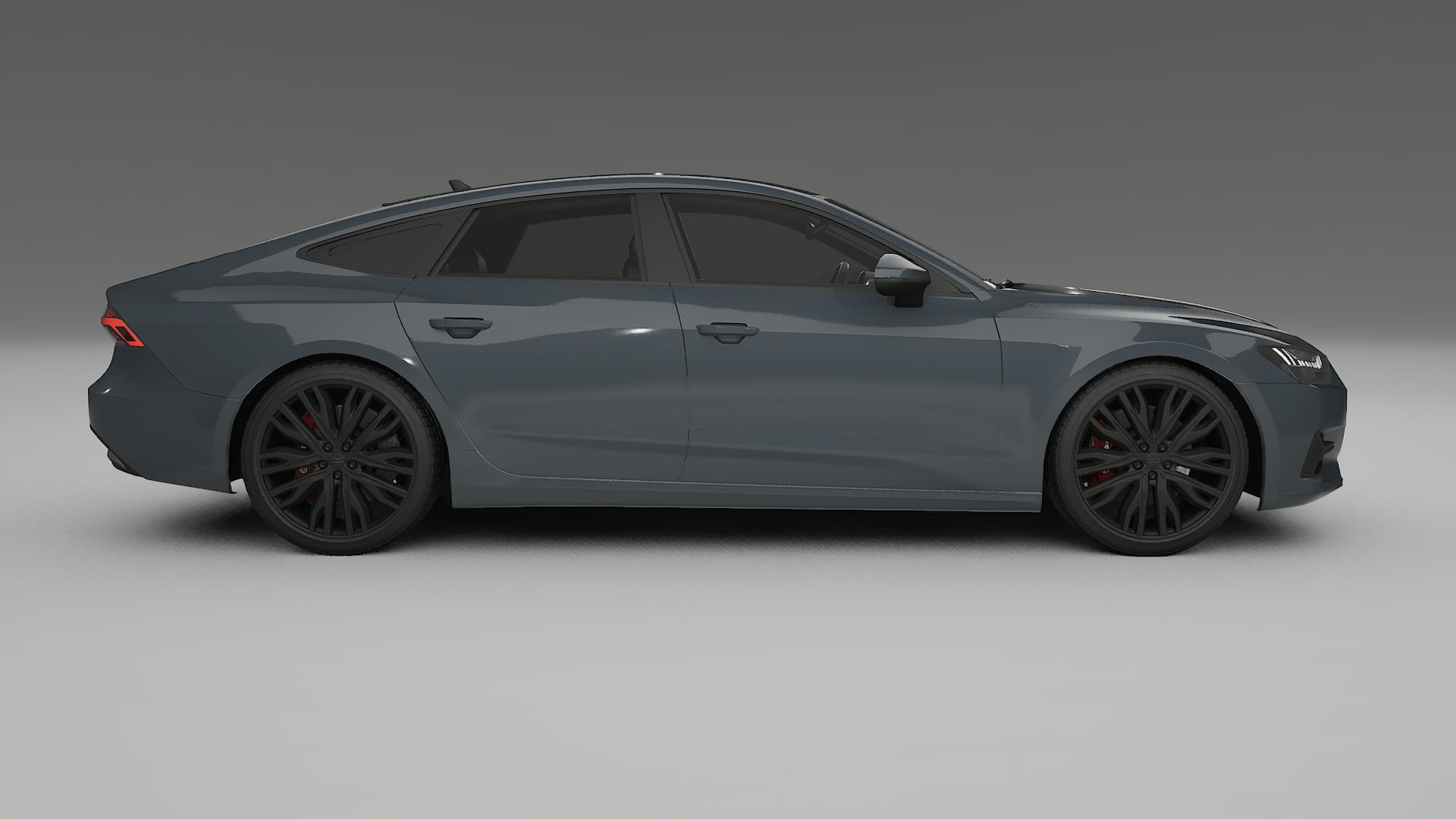 Audi A7 C8 Sportback prefacelift pre LCI TPU Lackskyddsfilm | GRANITE Färgskiftande PPF – Komplett Förskuret Kit