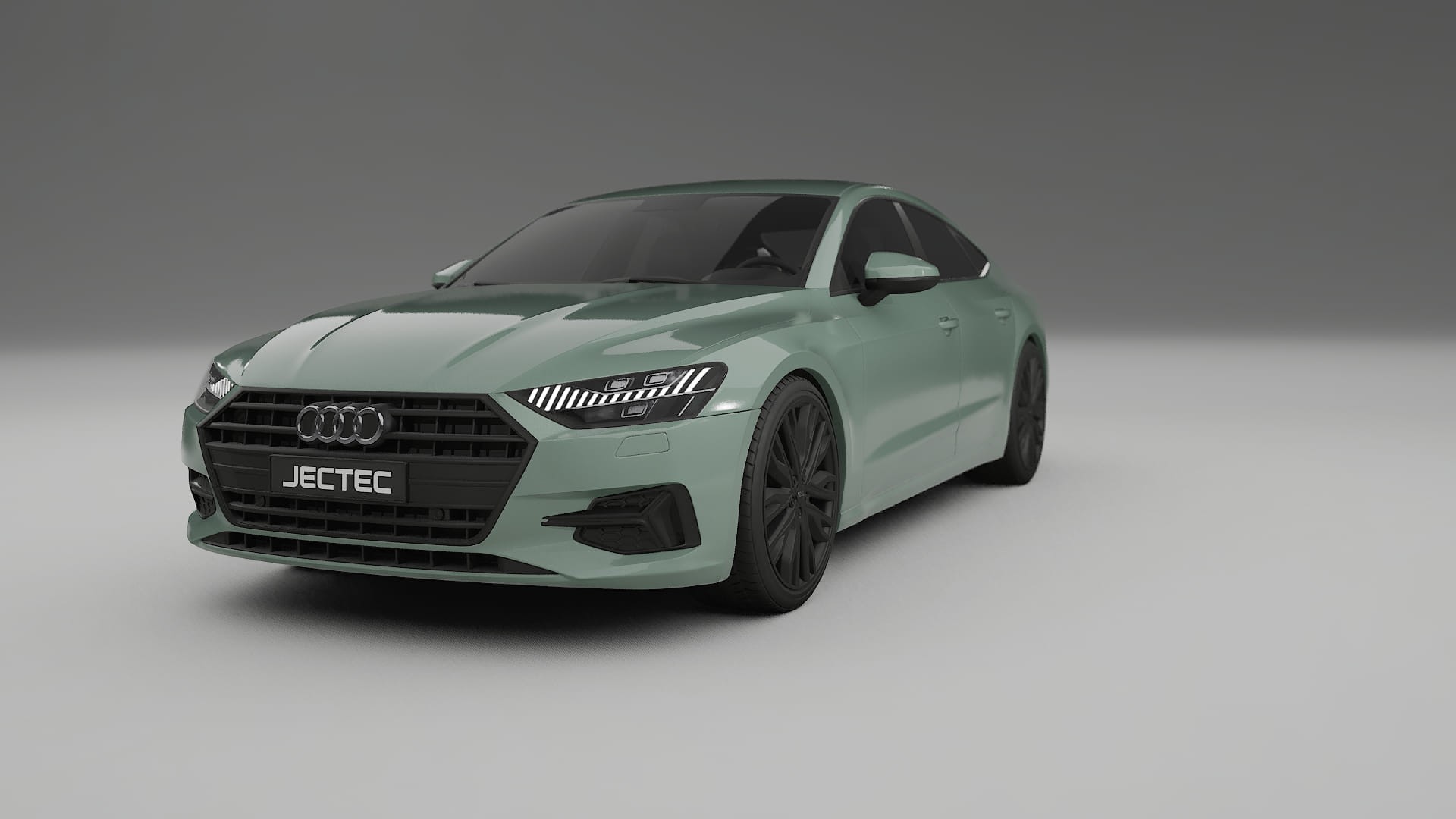 Audi A7 C8 Sportback prefacelift pre LCI TPU Lackskyddsfilm | CINDER Färgskiftande PPF – Komplett Förskuret Kit