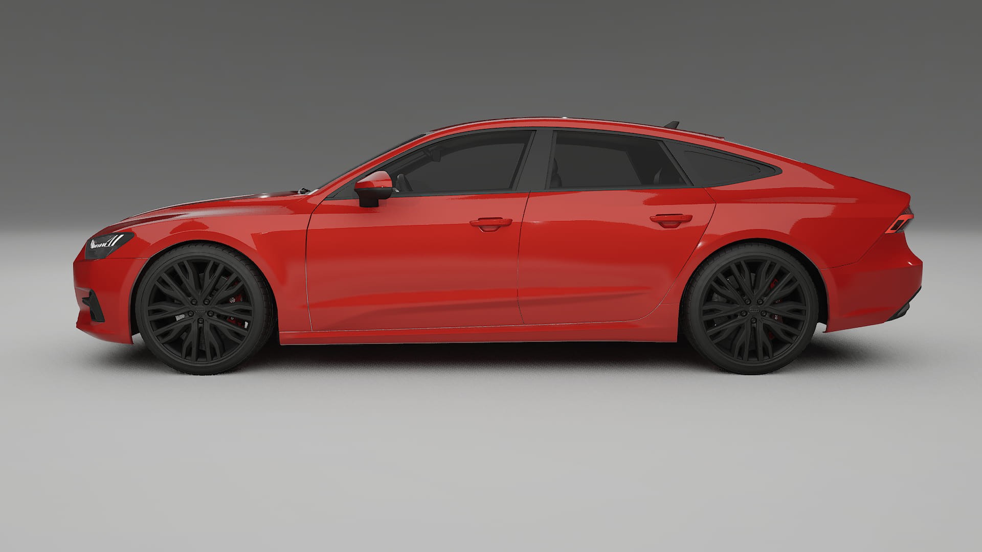 Audi A7 C8 Sportback prefacelift pre LCI TPU Lackskyddsfilm | BLAZE Färgskiftande PPF – Komplett Förskuret Kit