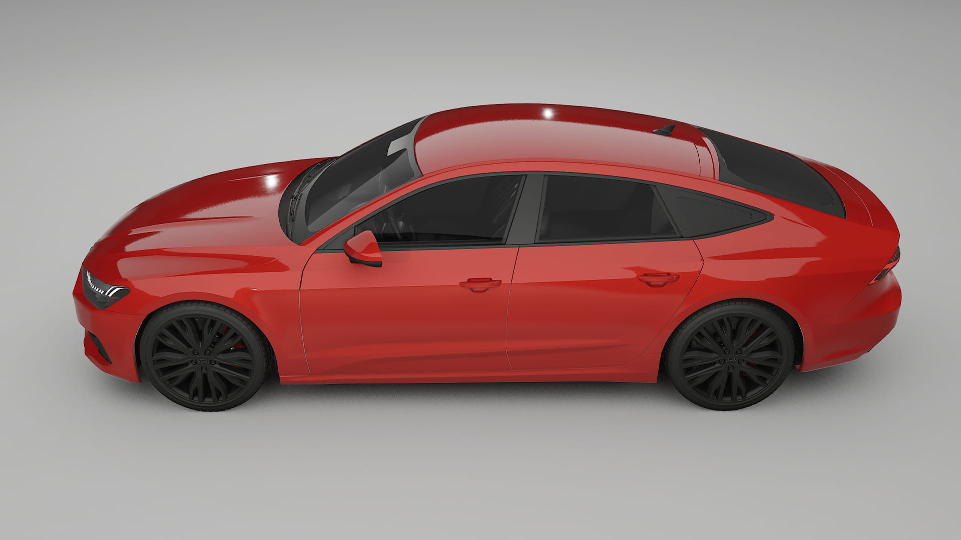 Audi A7 C8 Sportback prefacelift pre LCI TPU Lackskyddsfilm | BLAZE Färgskiftande PPF – Komplett Förskuret Kit