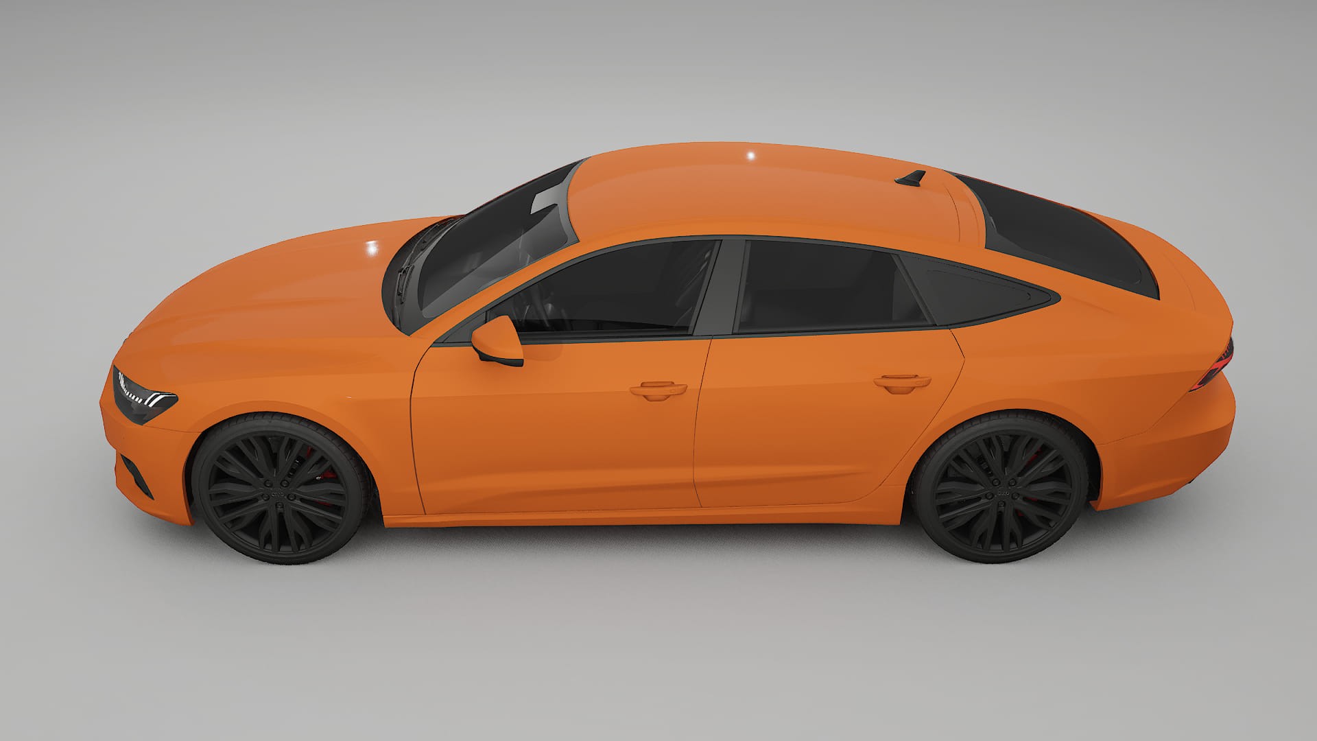 Audi A7 C8 Sportback prefacelift pre LCI TPU Lackskyddsfilm | ROCKET Färgskiftande PPF – Komplett Förskuret Kit