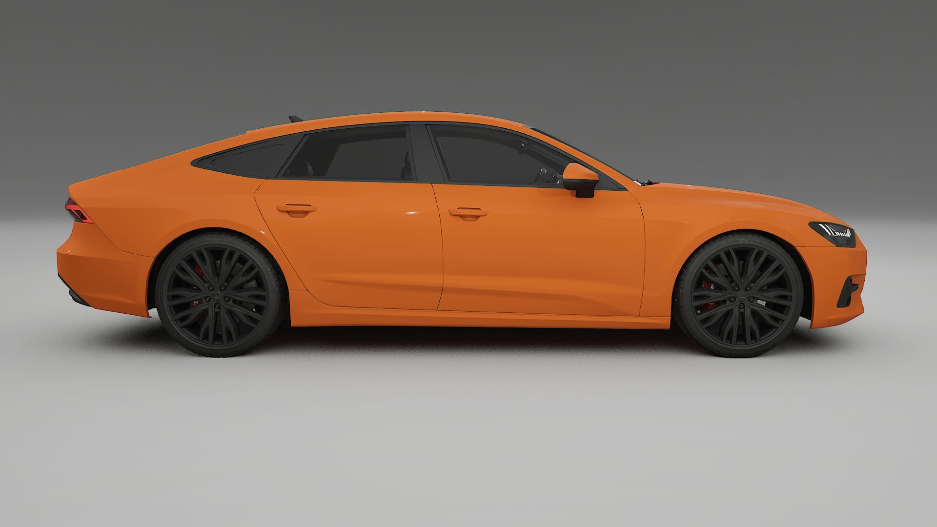 Audi A7 C8 Sportback prefacelift pre LCI TPU Lackskyddsfilm | ROCKET Färgskiftande PPF – Komplett Förskuret Kit