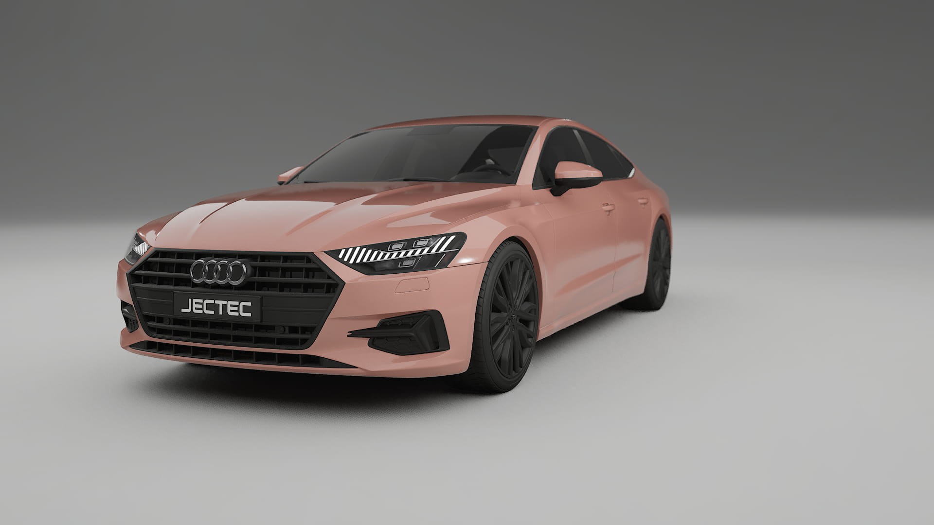 Audi A7 C8 Sportback prefacelift pre LCI TPU Lackskyddsfilm | BLUSH Färgskiftande PPF – Komplett Förskuret Kit
