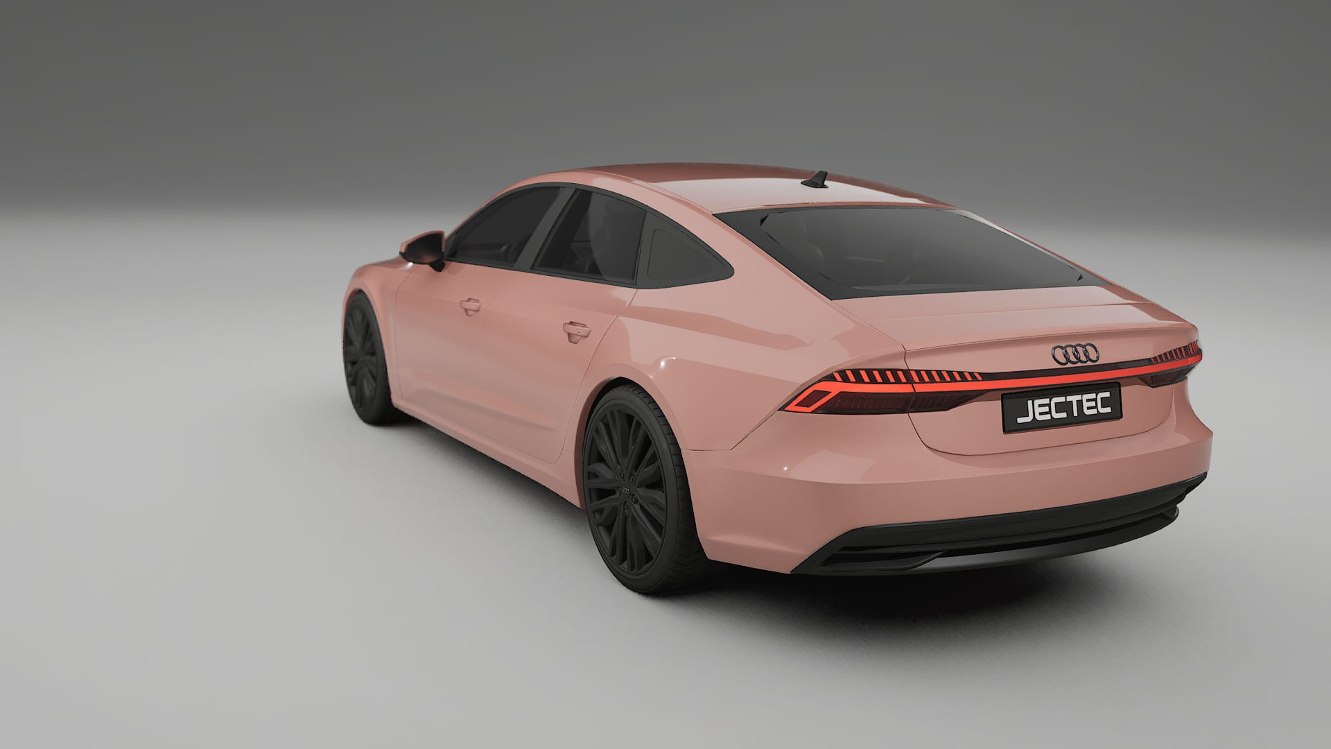 Audi A7 C8 Sportback prefacelift pre LCI TPU Lackskyddsfilm | BLUSH Färgskiftande PPF – Komplett Förskuret Kit