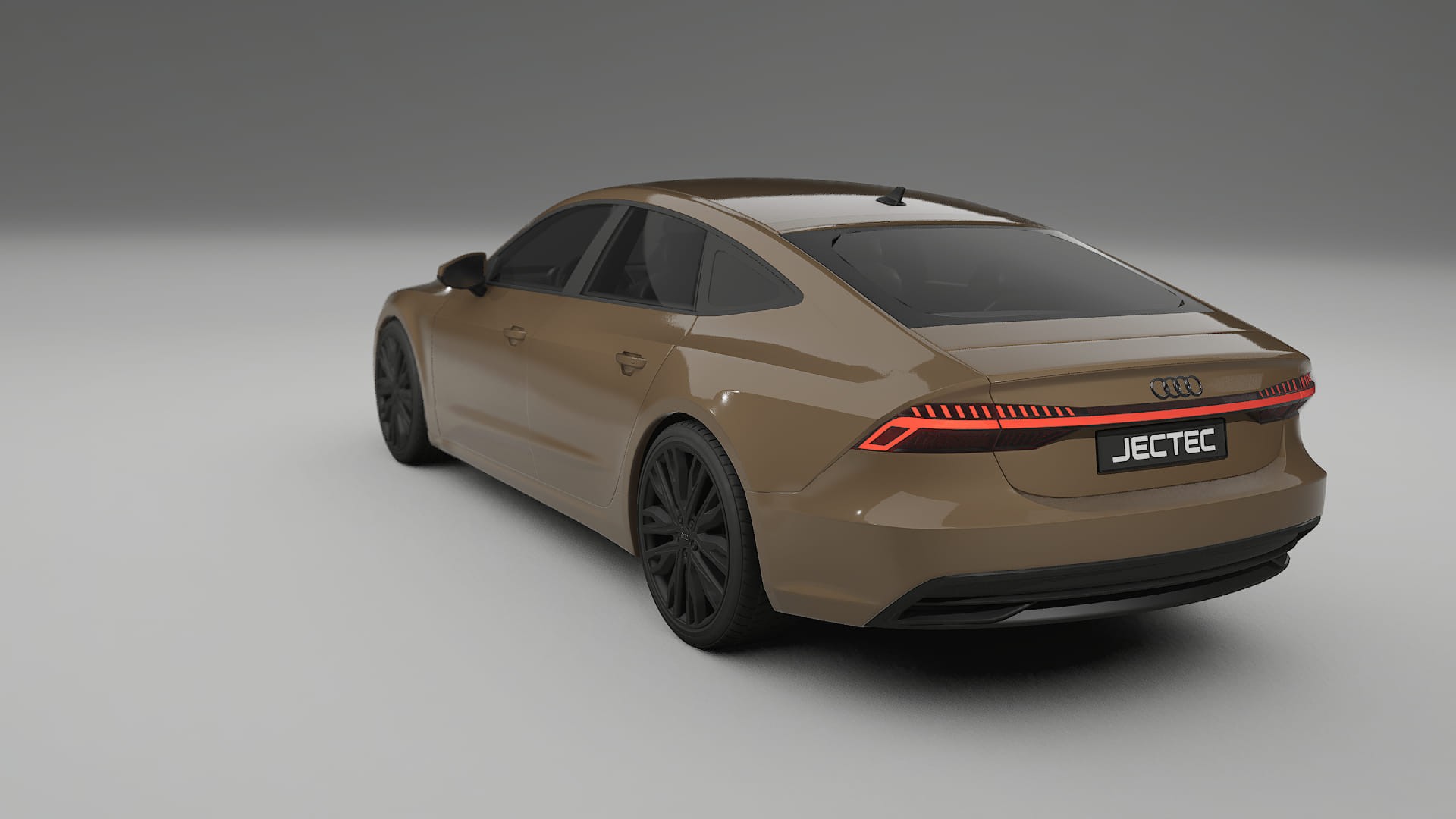 Audi A7 C8 Sportback prefacelift pre LCI TPU Lackskyddsfilm | SAHARA Färgskiftande PPF – Komplett Förskuret Kit