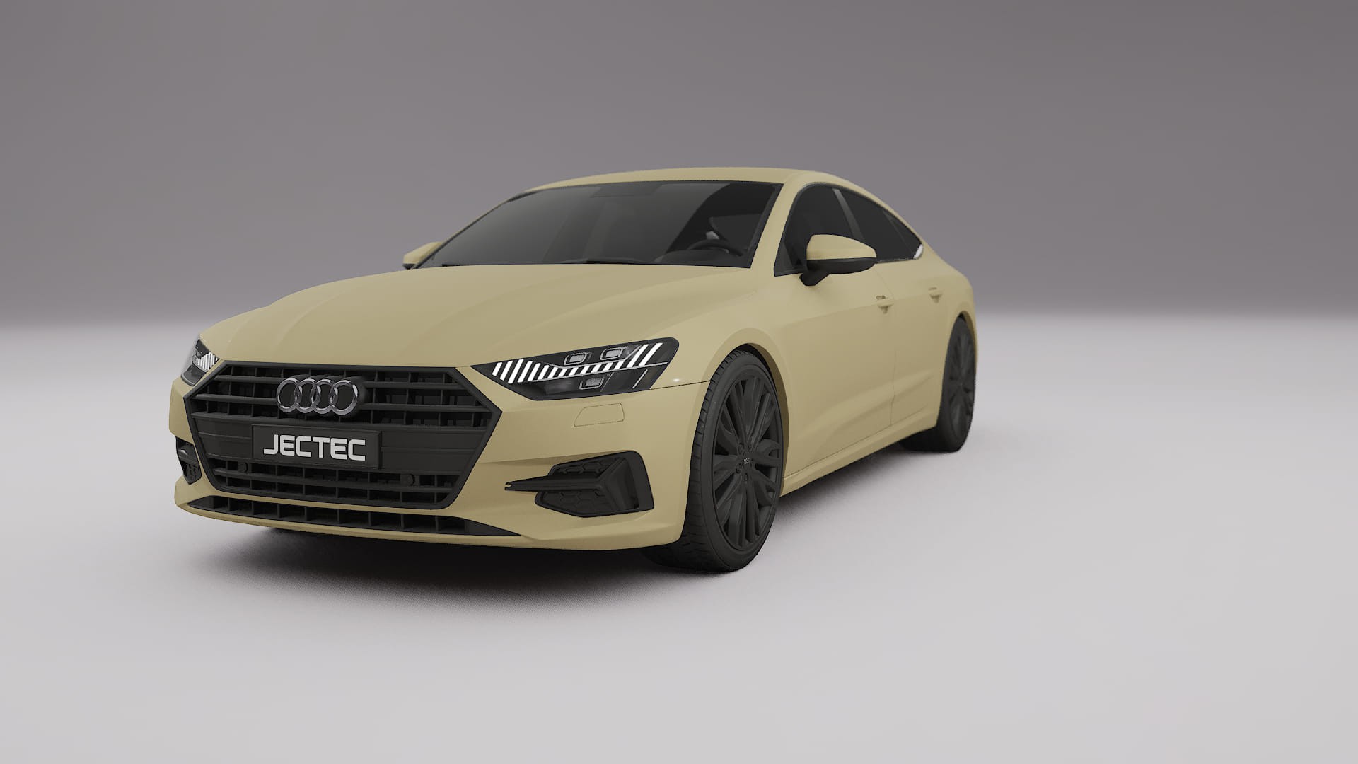 Audi A7 C8 Sportback prefacelift pre LCI TPU Lackskyddsfilm | SAND Färgskiftande PPF – Komplett Förskuret Kit