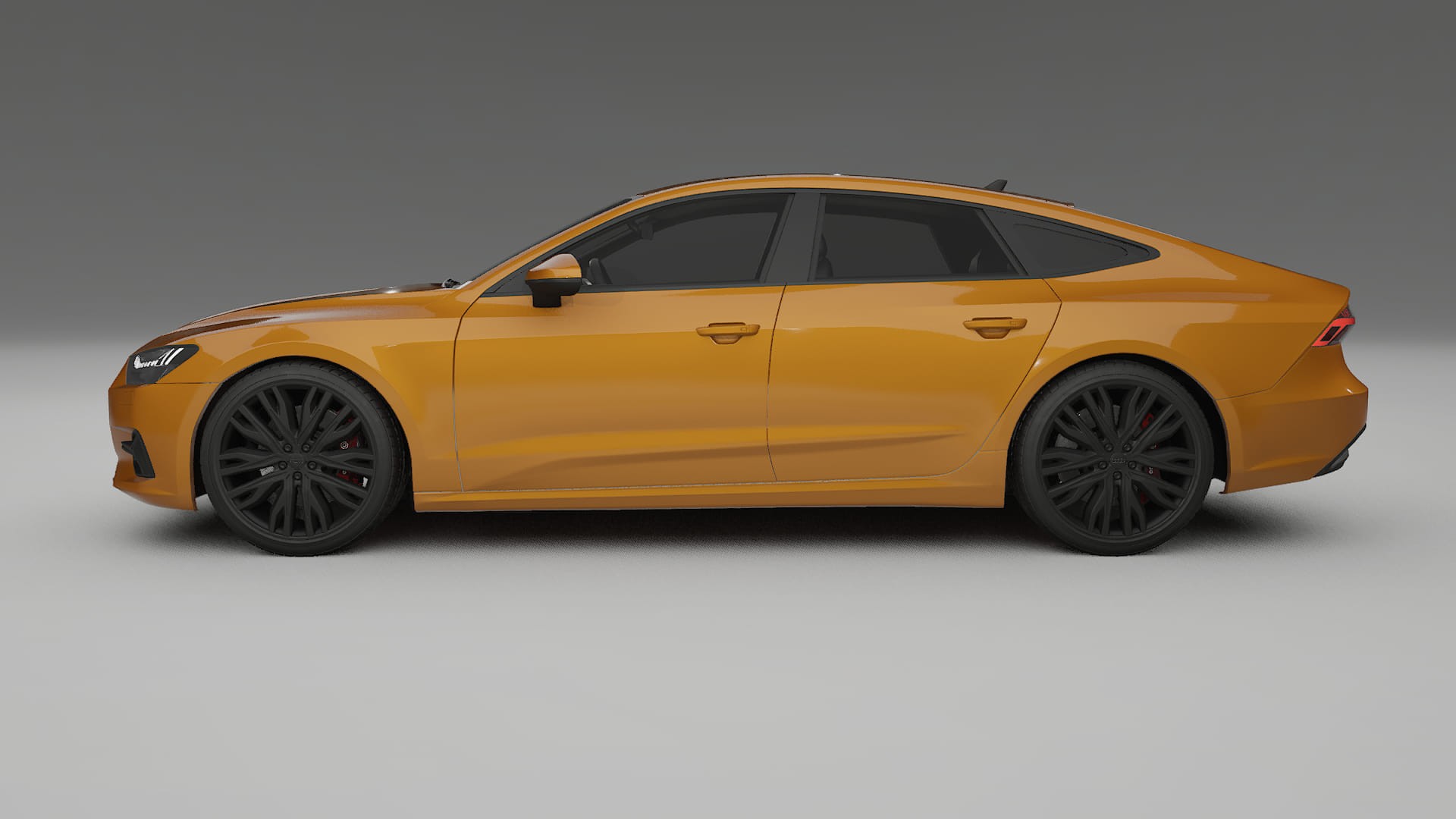 Audi A7 C8 Sportback prefacelift pre LCI TPU Lackskyddsfilm | DAISY Färgskiftande PPF – Komplett Förskuret Kit