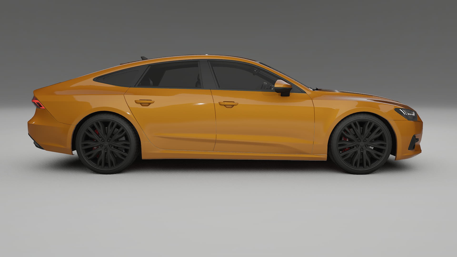 Audi A7 C8 Sportback prefacelift pre LCI TPU Lackskyddsfilm | DAISY Färgskiftande PPF – Komplett Förskuret Kit