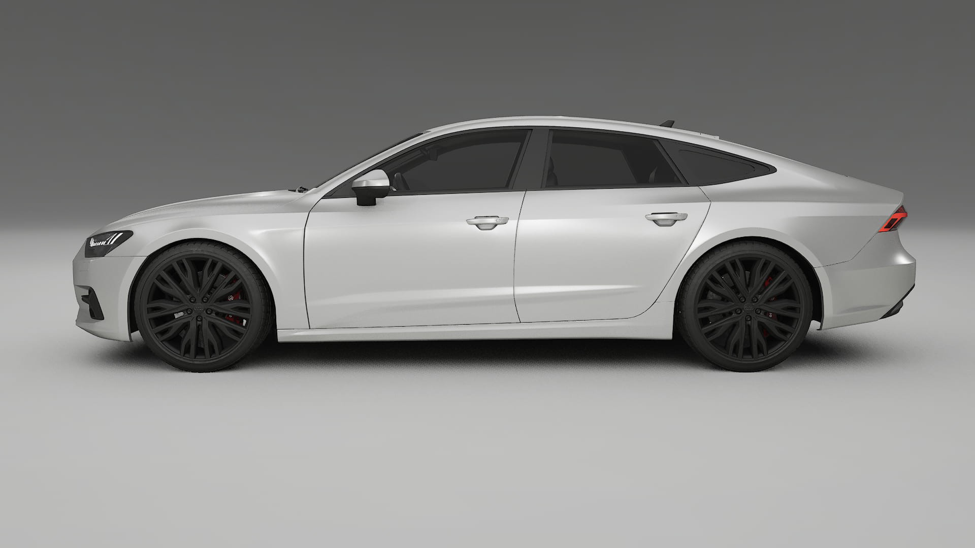 Audi A7 C8 Sportback prefacelift pre LCI TPU Lackskyddsfilm | PEARL Färgskiftande PPF – Komplett Förskuret Kit