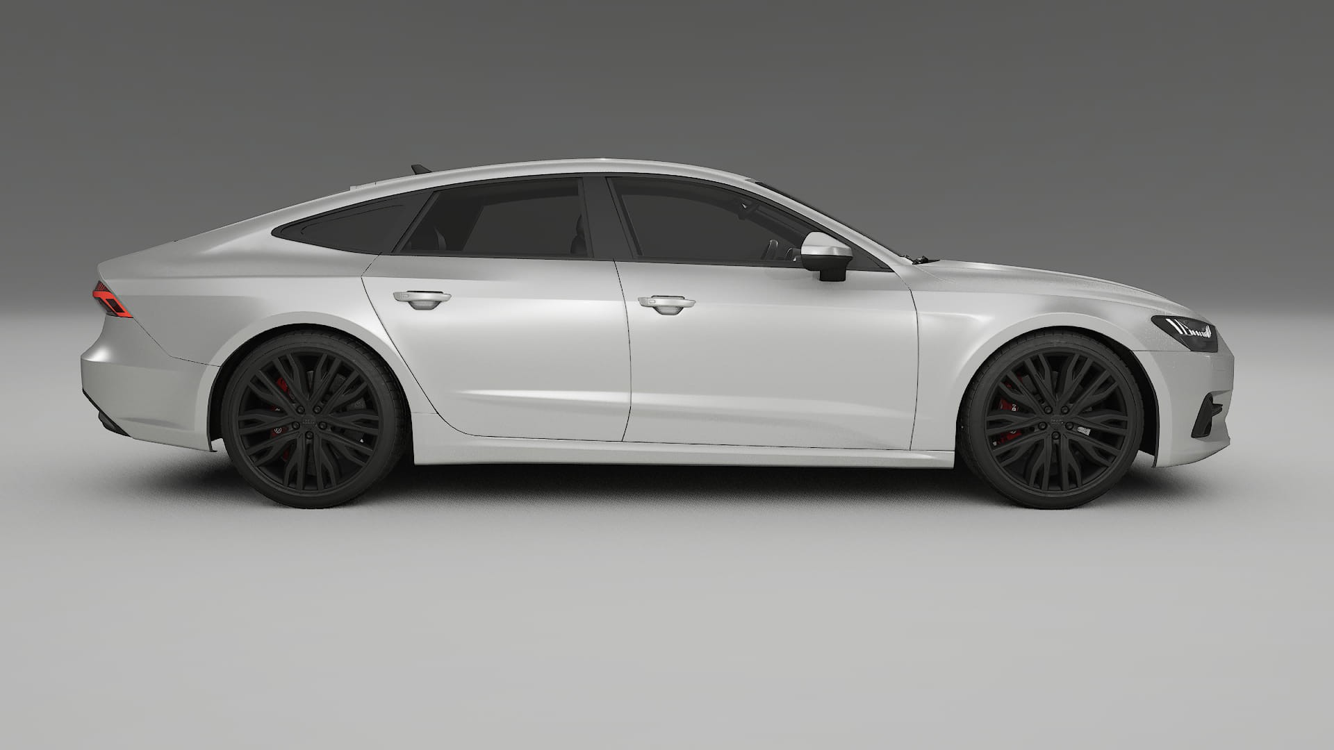 Audi A7 C8 Sportback prefacelift pre LCI TPU Lackskyddsfilm | PEARL Färgskiftande PPF – Komplett Förskuret Kit