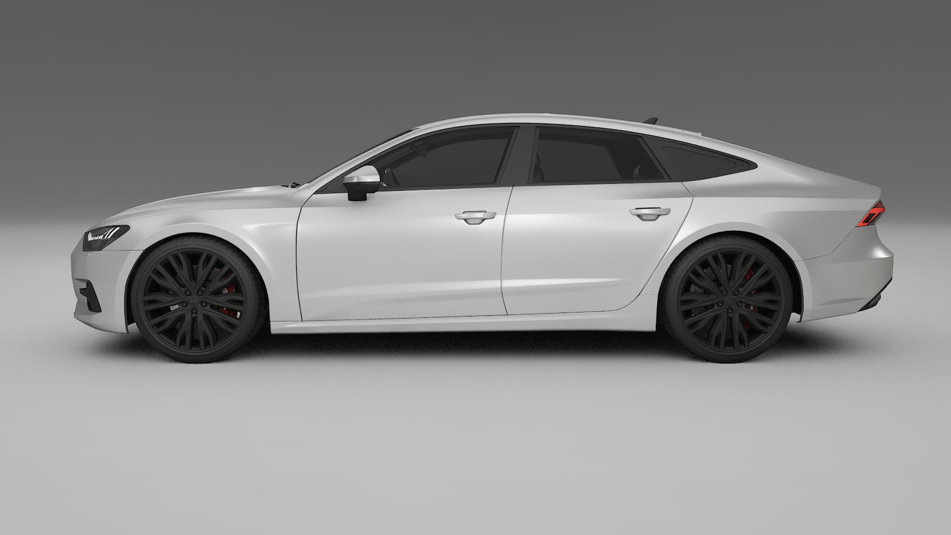 Audi A7 C8 Sportback prefacelift pre LCI TPU Lackskyddsfilm | OPAL Färgskiftande PPF – Komplett Förskuret Kit