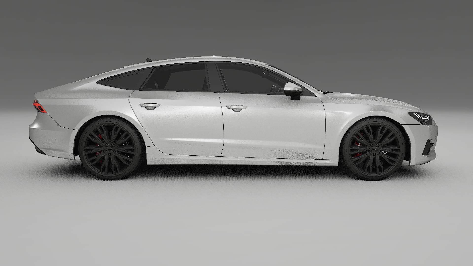 Audi A7 C8 Sportback prefacelift pre LCI TPU Lackskyddsfilm | OPAL Färgskiftande PPF – Komplett Förskuret Kit