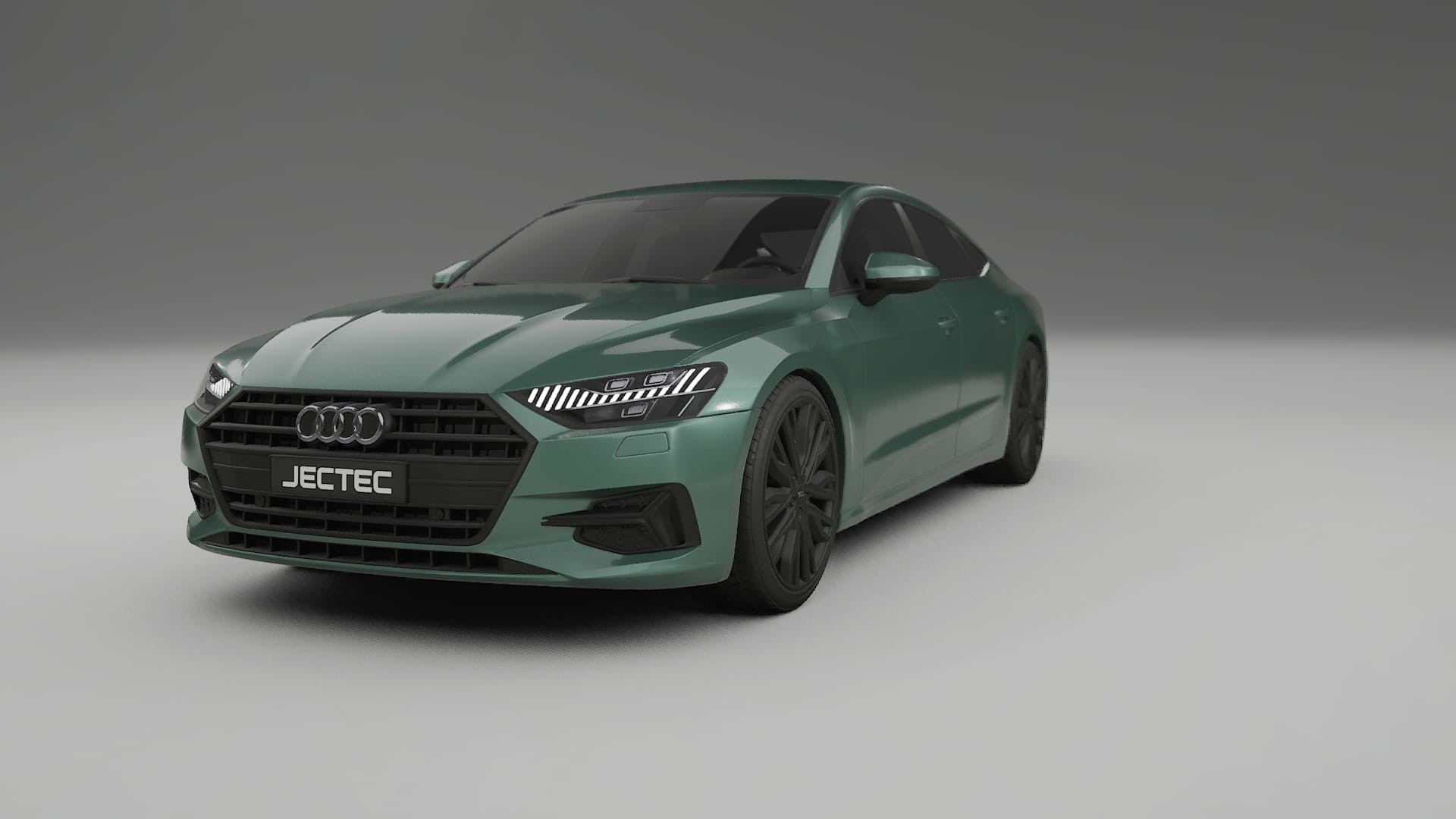 Audi A7 C8 Sportback prefacelift pre LCI TPU Lackskyddsfilm | EVERGREEN Färgskiftande PPF – Komplett Förskuret Kit