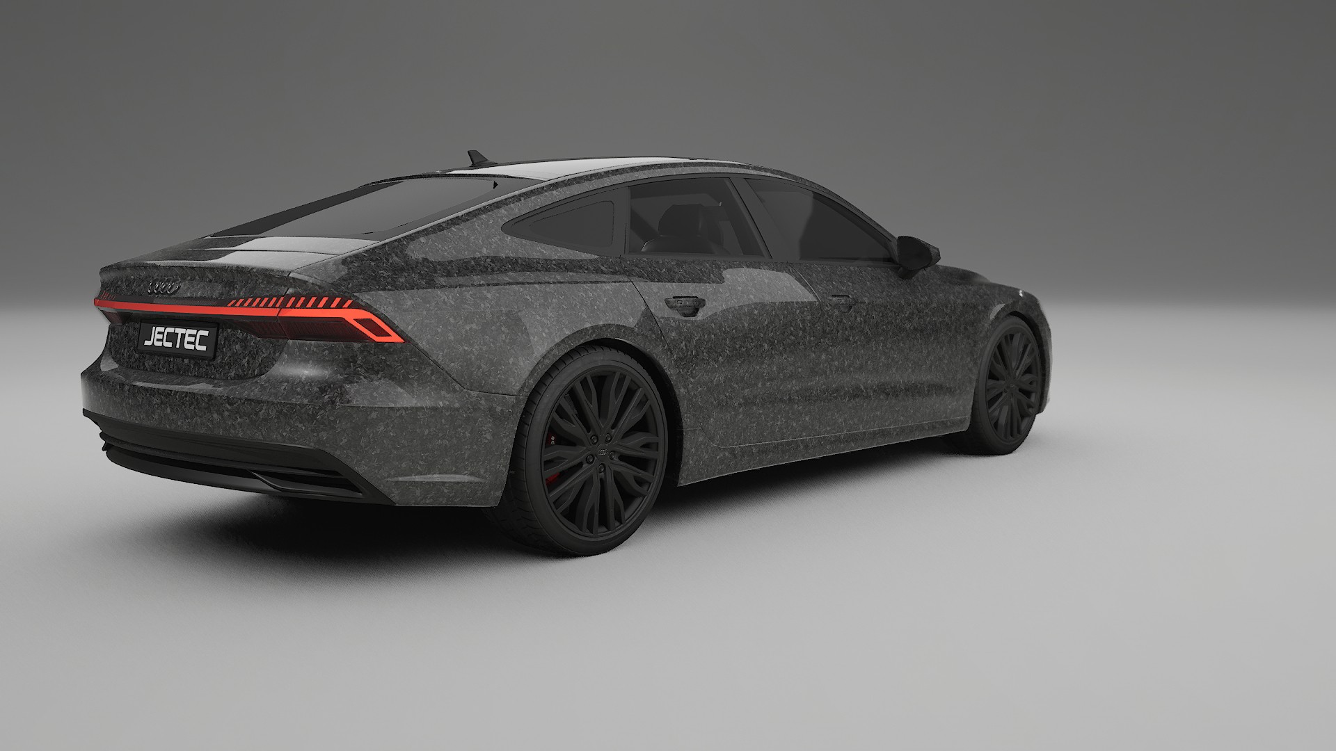 Audi A7 C8 Sportback prefacelift pre LCI TPU Lackskyddsfilm | FORGED S Färgskiftande PPF – Komplett Förskuret Kit