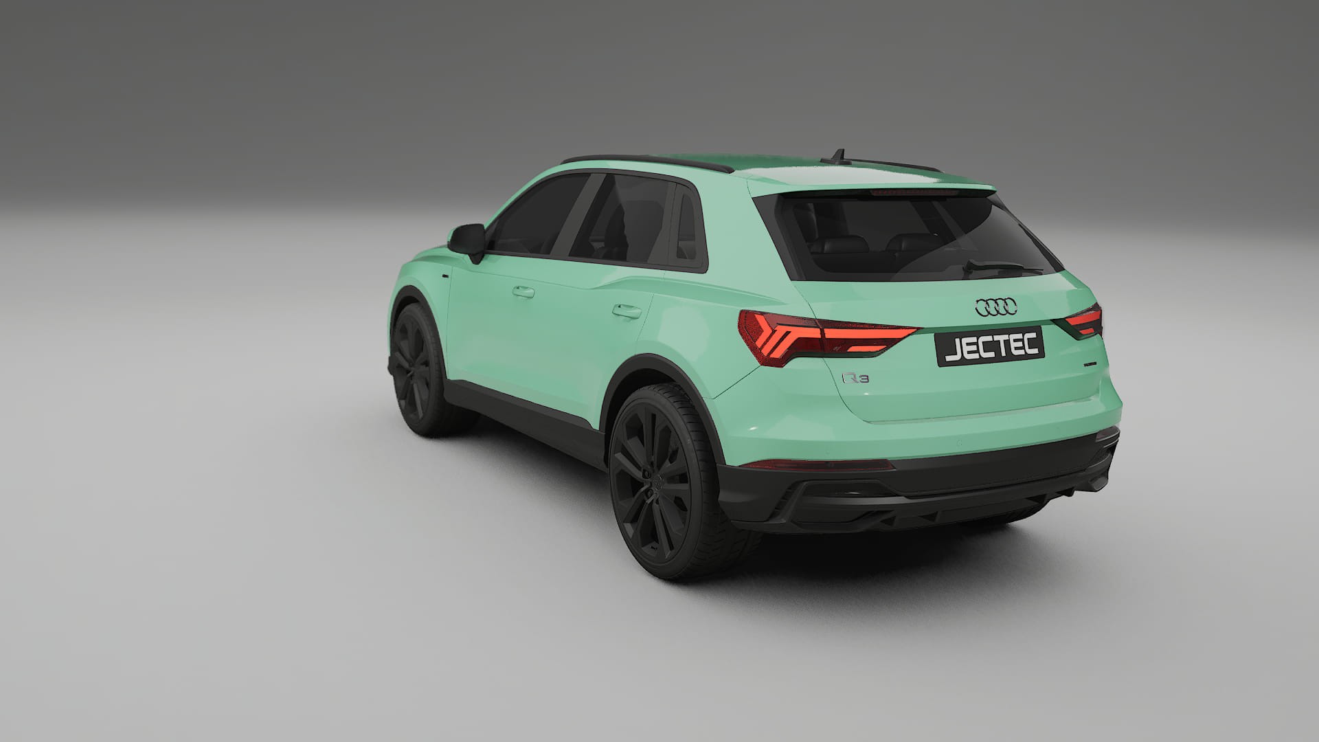 Audi Q3 S Line F3 TPU Lackskyddsfilm | DUSTY Färgskiftande PPF – Komplett Förskuret Kit