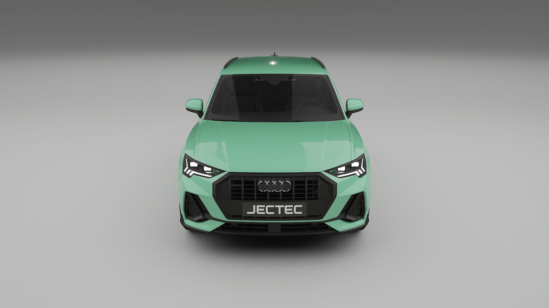 Audi Q3 S Line F3 TPU Lackskyddsfilm | DUSTY Färgskiftande PPF – Komplett Förskuret Kit