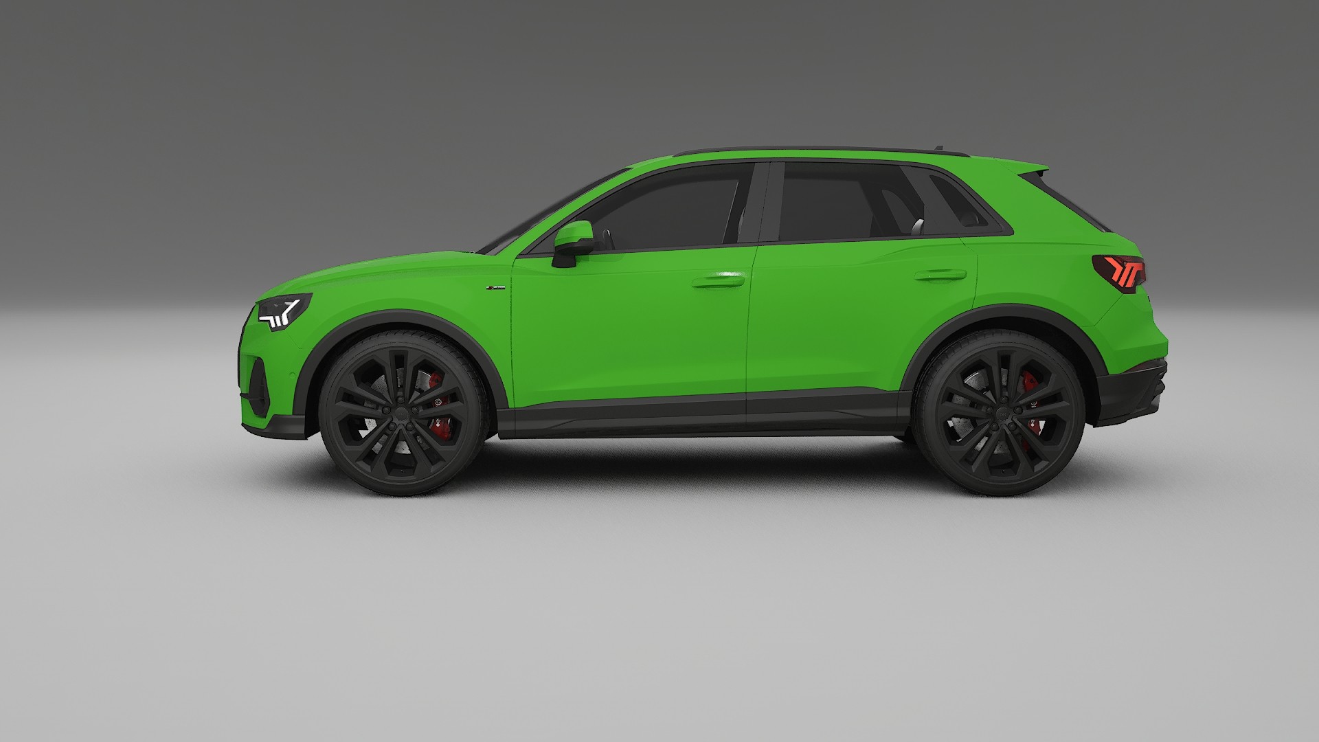 Audi Q3 S Line F3 TPU Lackskyddsfilm | VENOM Färgskiftande PPF – Komplett Förskuret Kit