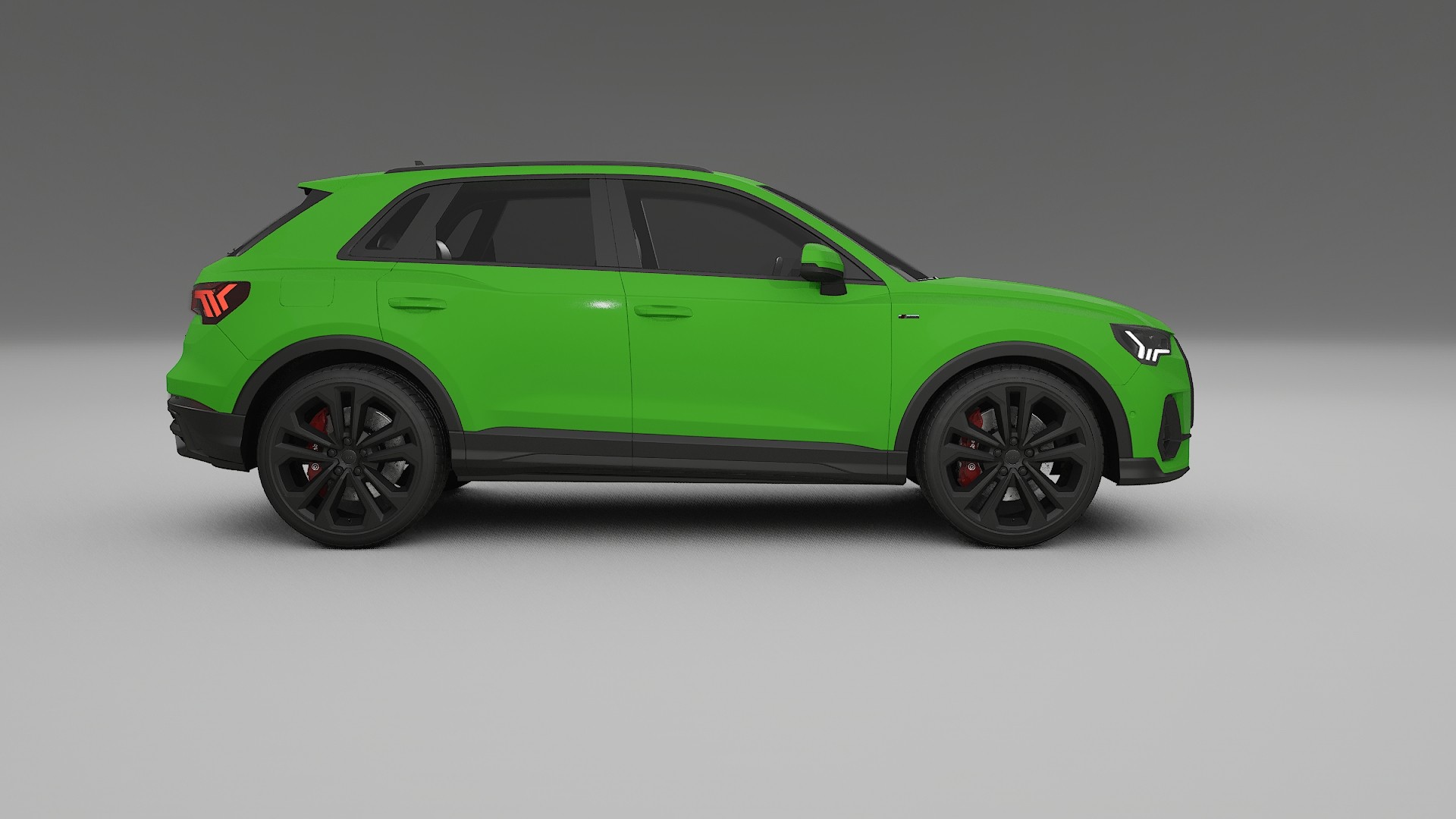 Audi Q3 S Line F3 TPU Lackskyddsfilm | VENOM Färgskiftande PPF – Komplett Förskuret Kit