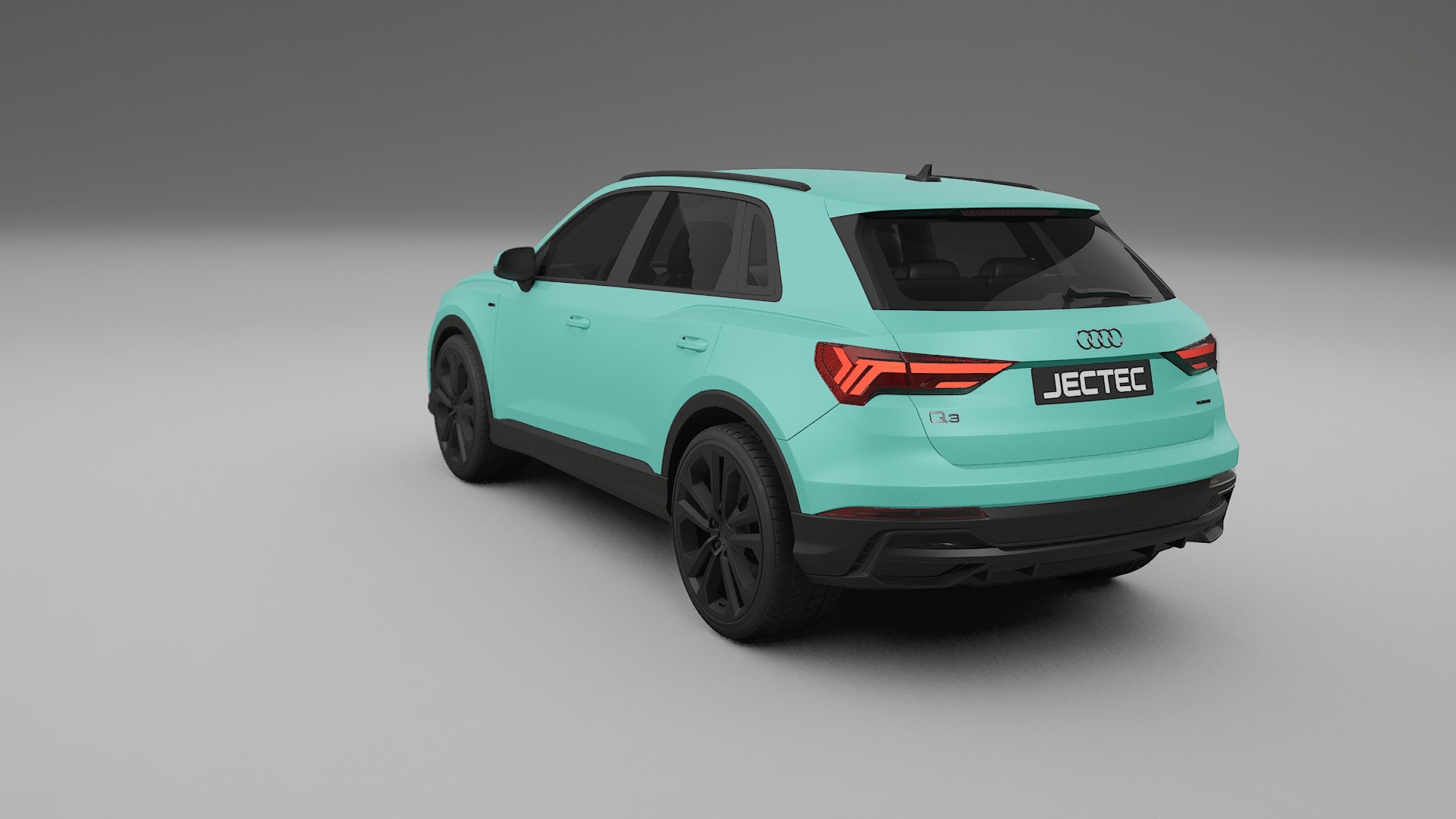Audi Q3 S Line F3 TPU Lackskyddsfilm | FROST Färgskiftande PPF – Komplett Förskuret Kit