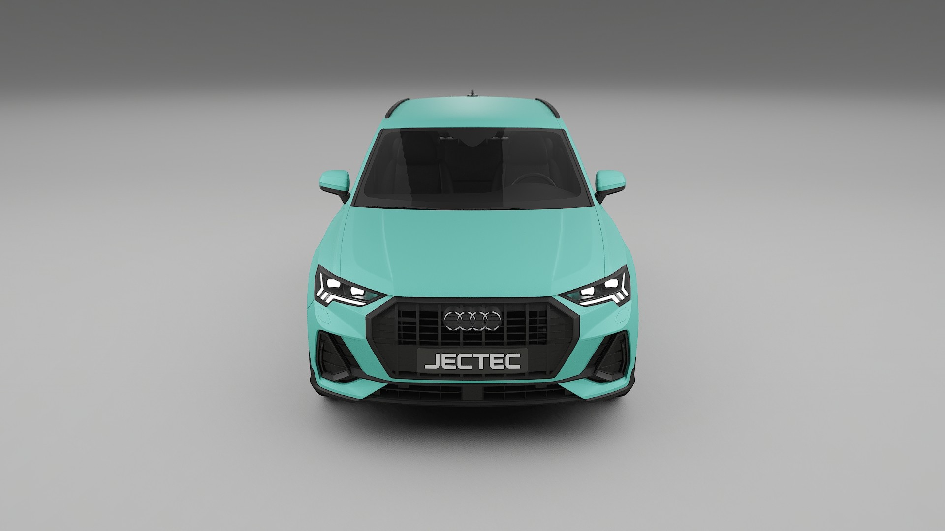 Audi Q3 S Line F3 TPU Lackskyddsfilm | FROST Färgskiftande PPF – Komplett Förskuret Kit