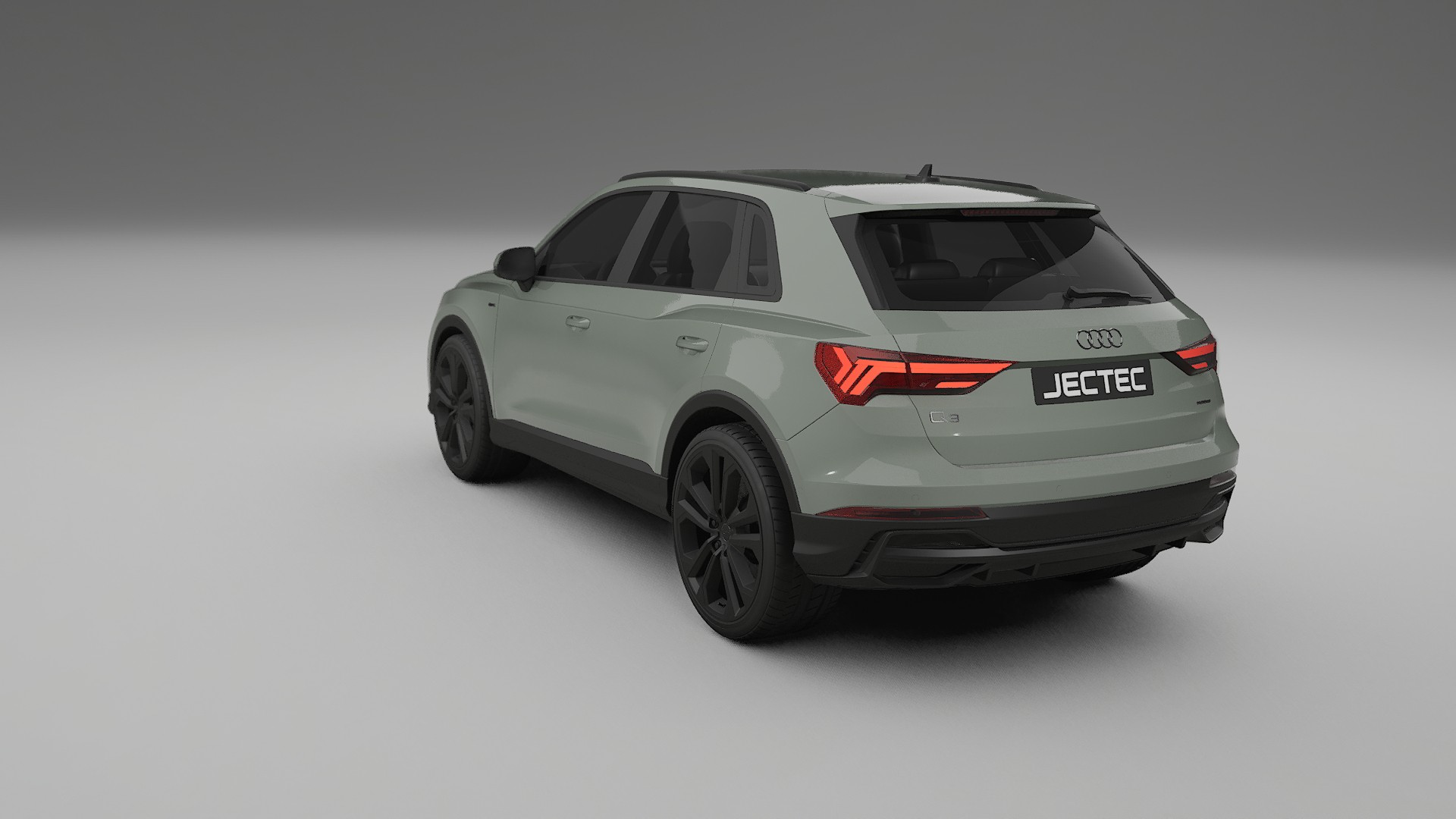 Audi Q3 S Line F3 TPU Lackskyddsfilm | SLATE Färgskiftande PPF – Komplett Förskuret Kit