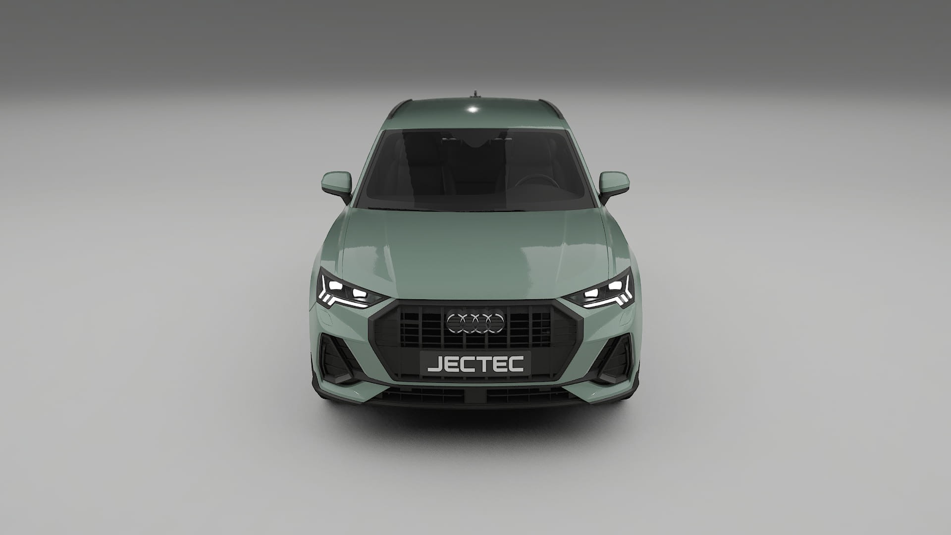 Audi Q3 S Line F3 TPU Lackskyddsfilm | CINDER Färgskiftande PPF – Komplett Förskuret Kit