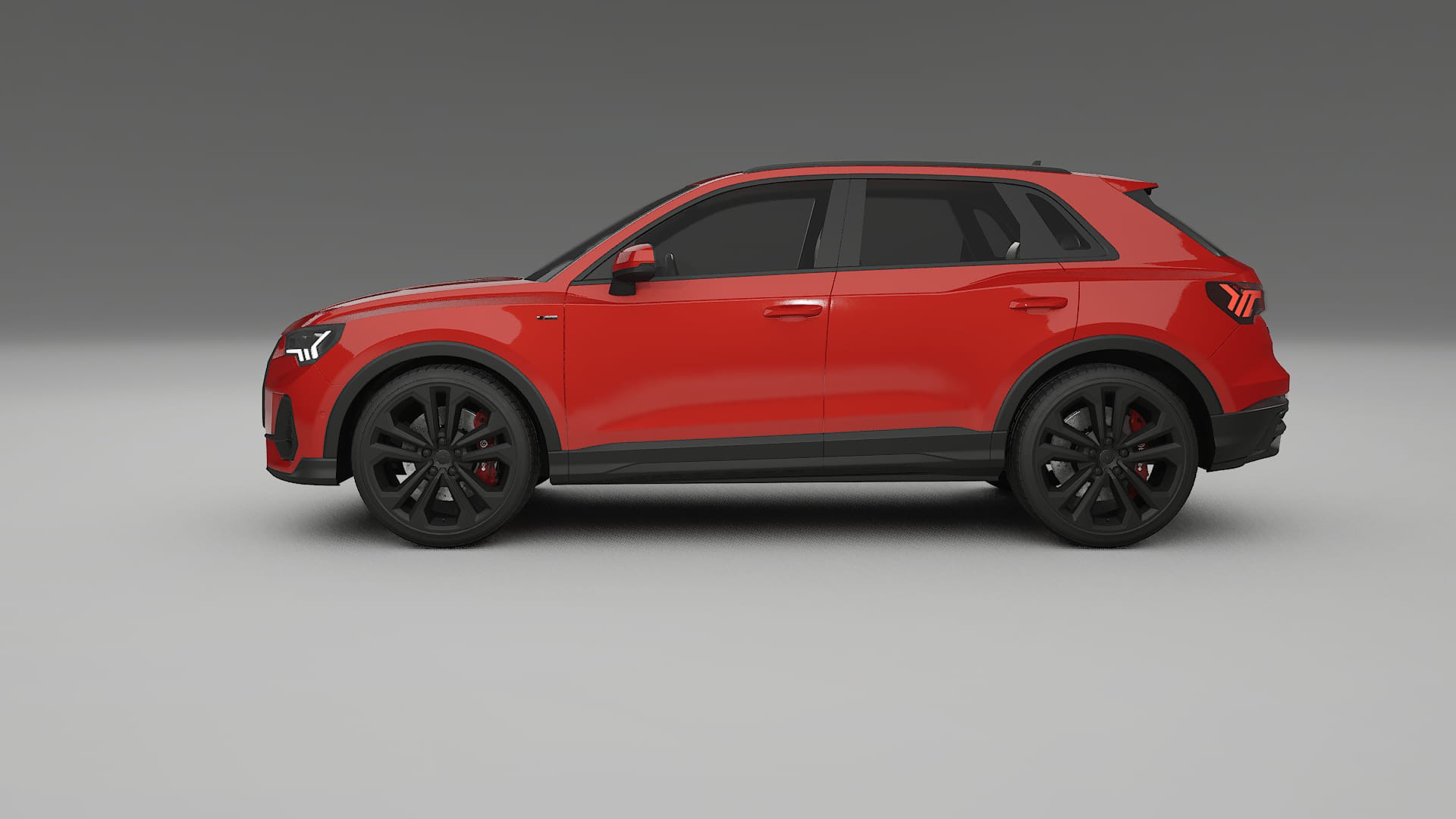 Audi Q3 S Line F3 TPU Lackskyddsfilm | BLAZE Färgskiftande PPF – Komplett Förskuret Kit