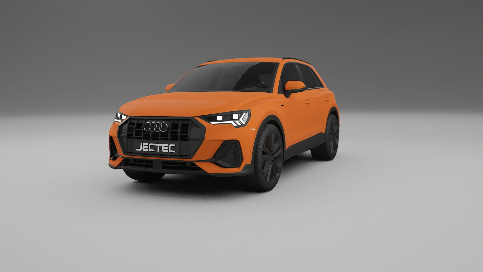 Audi Q3 S Line F3 TPU Lackskyddsfilm | ROCKET Färgskiftande PPF – Komplett Förskuret Kit