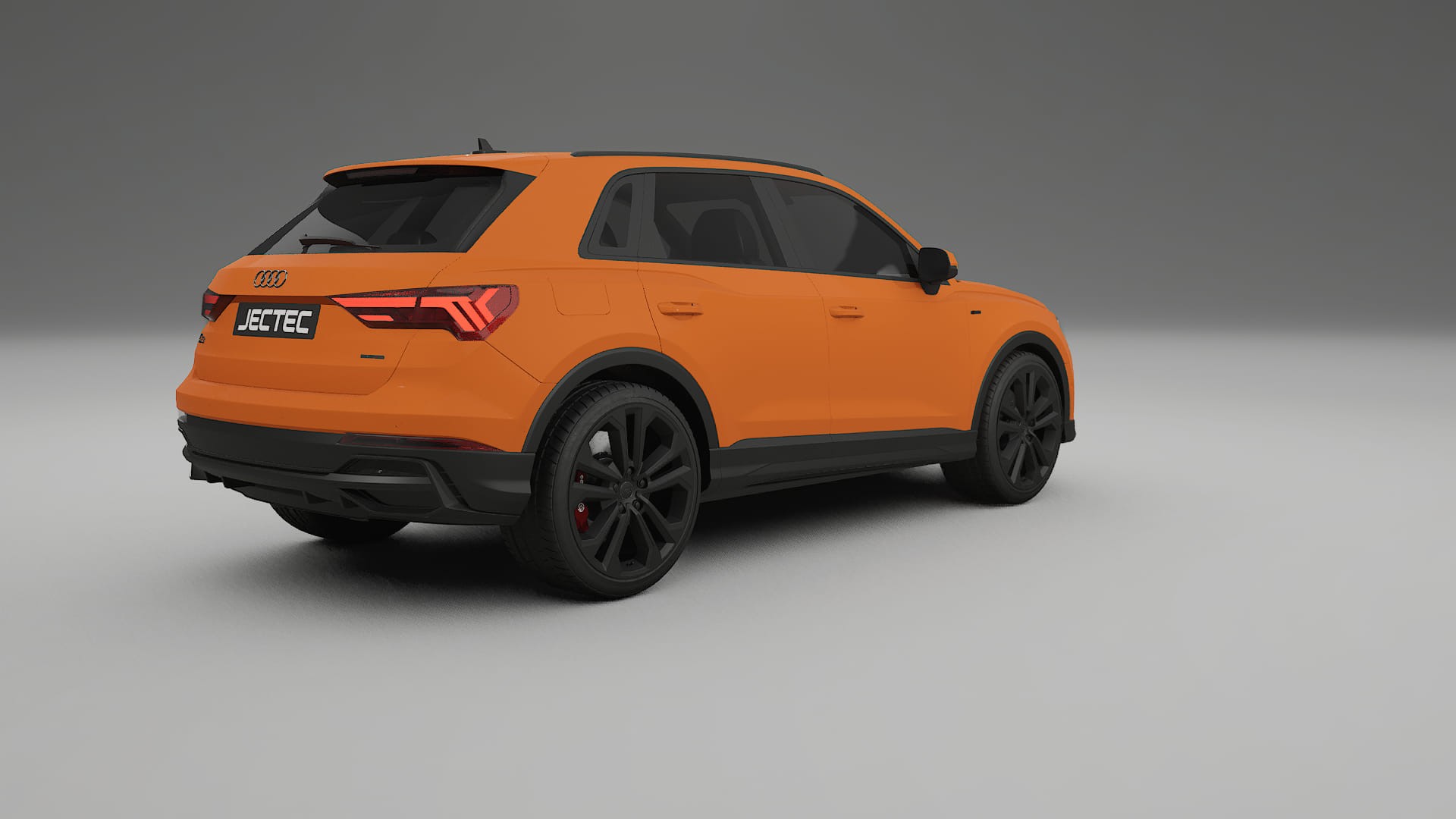 Audi Q3 S Line F3 TPU Lackskyddsfilm | ROCKET Färgskiftande PPF – Komplett Förskuret Kit